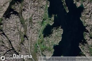 Satellite map of the Sluppen