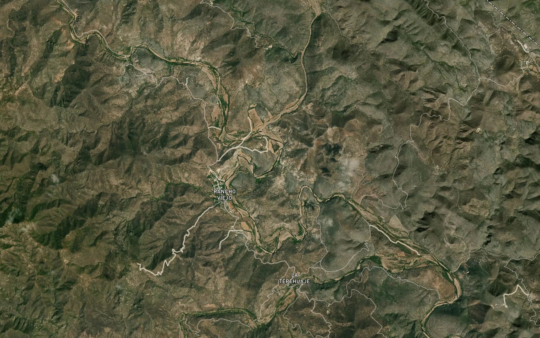 Satellite map of the Rio San Isidro
