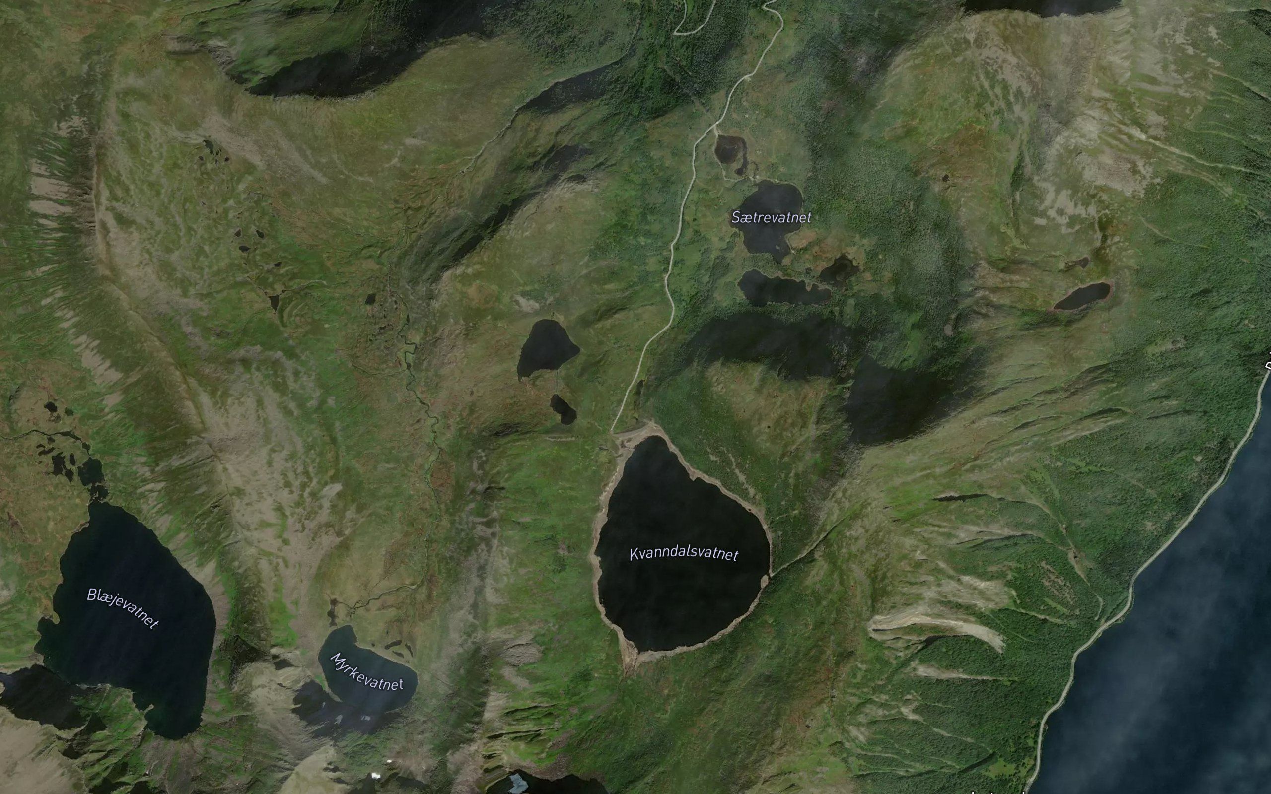 Lisse Kvandalsvatnet