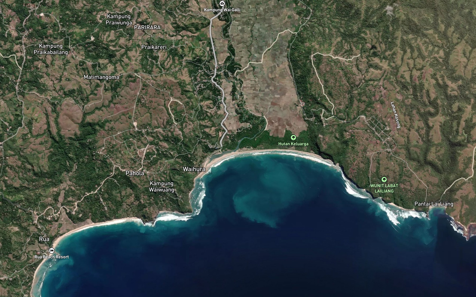 Satellite map of the Loko Labariri