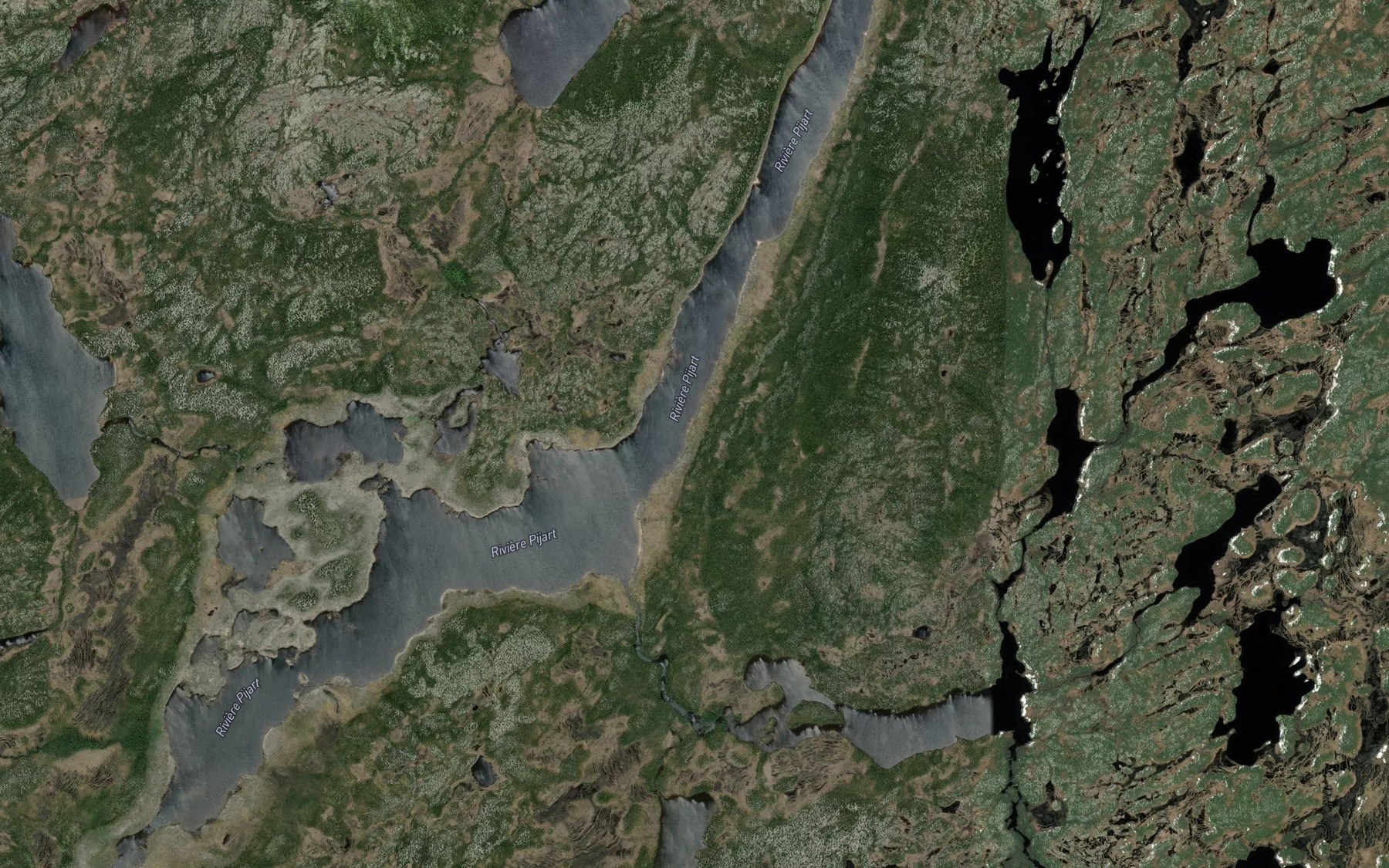 Satellite map of the Baie Lecourbe