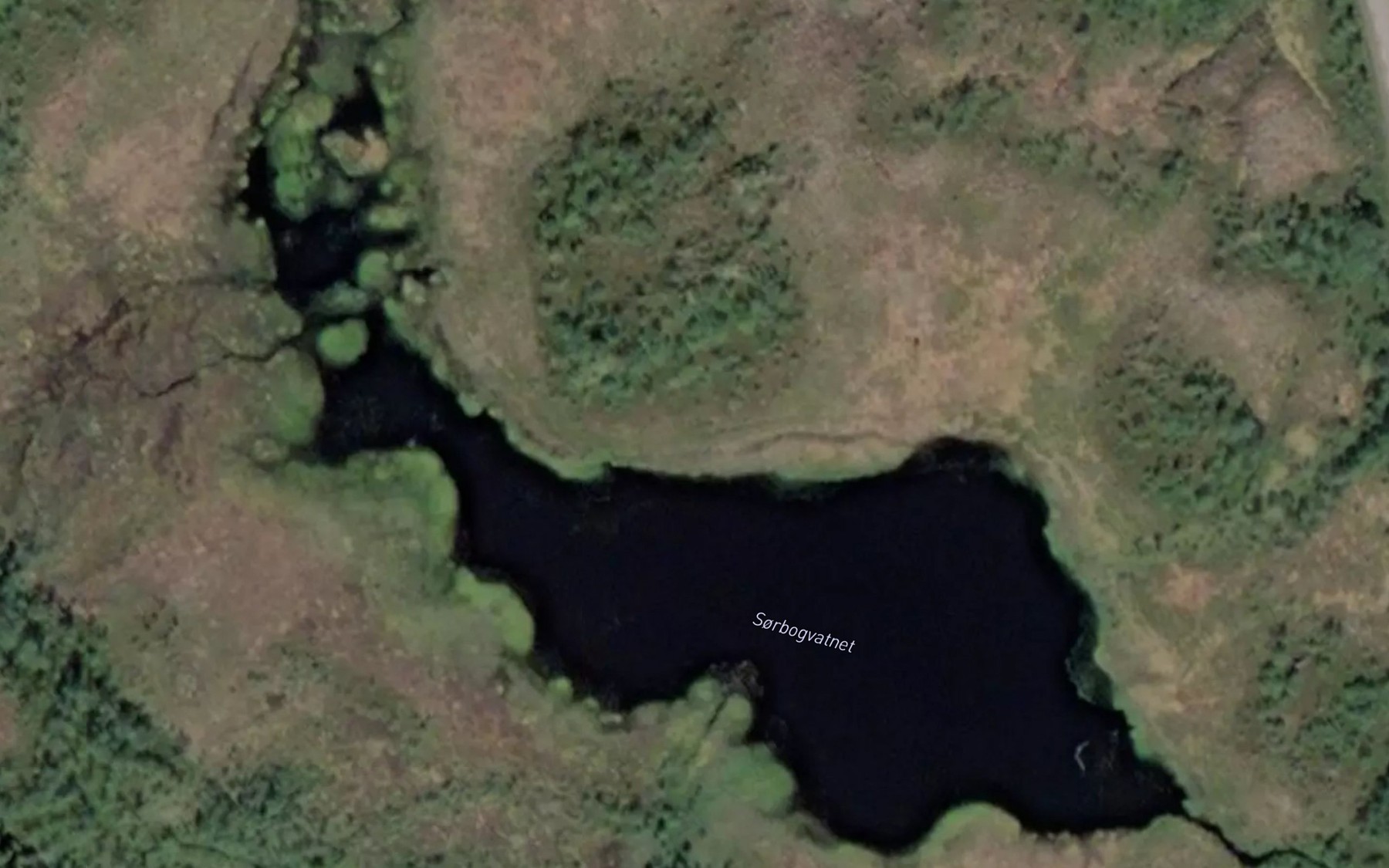 Satellite map of the Sorbogvatnet