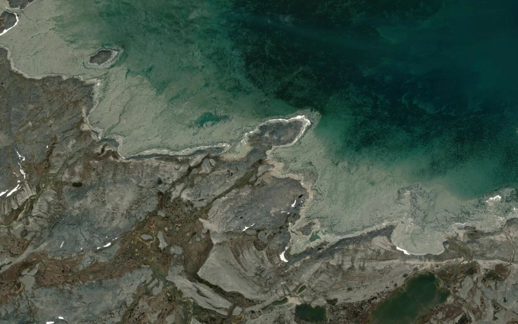 Satellite map of the Lac Imirtavik