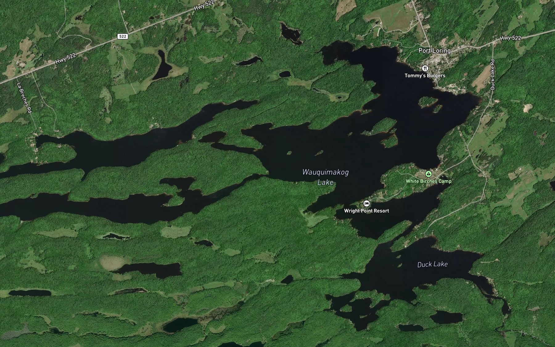 Satellite map of the The Outlet