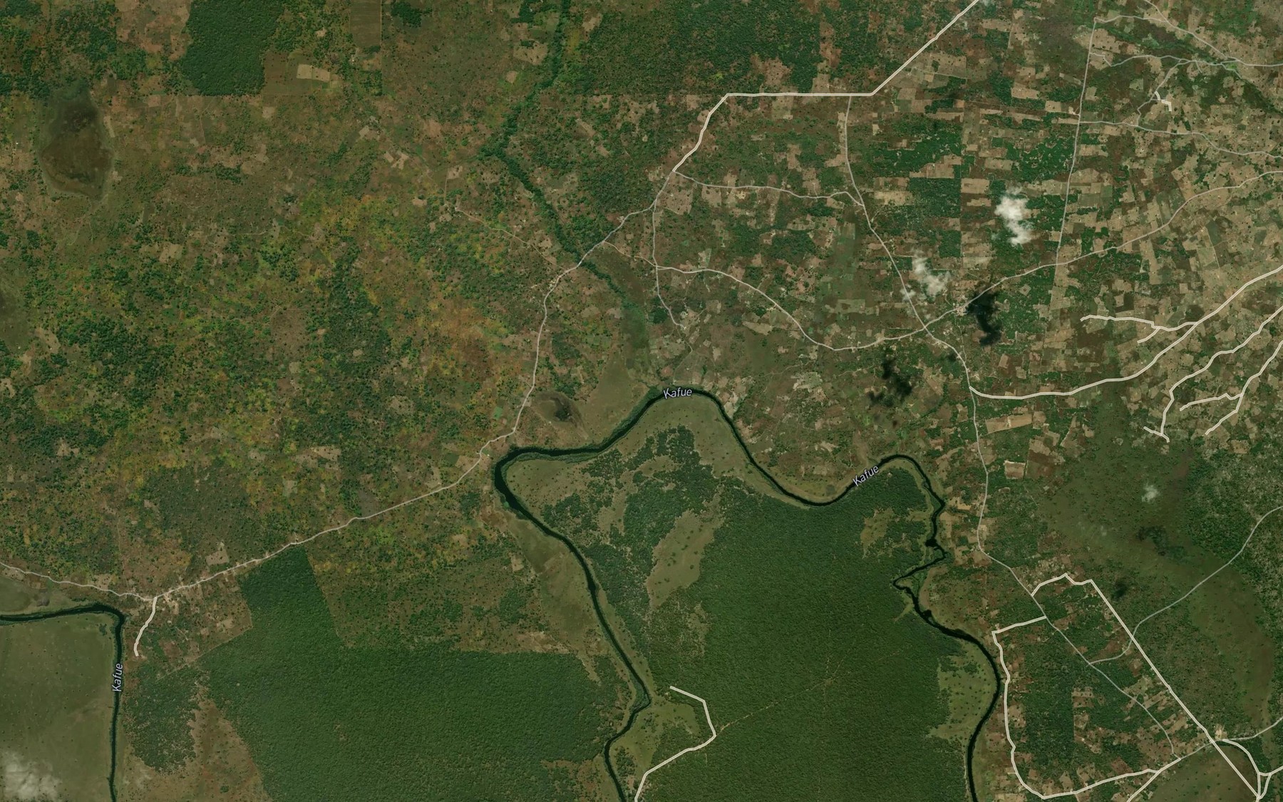 Satellite map of the Mutondo