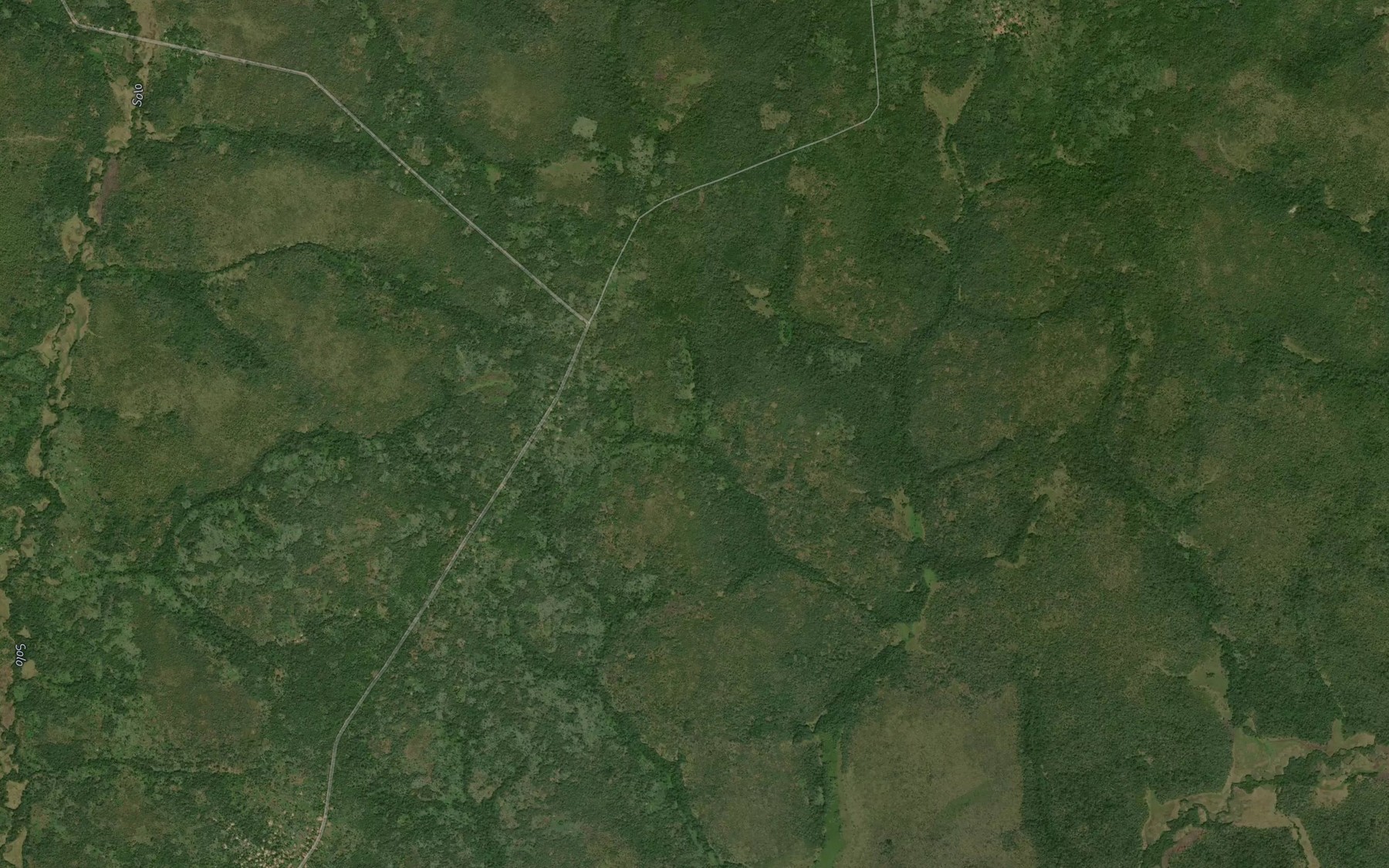 Satellite map of the Nambaga