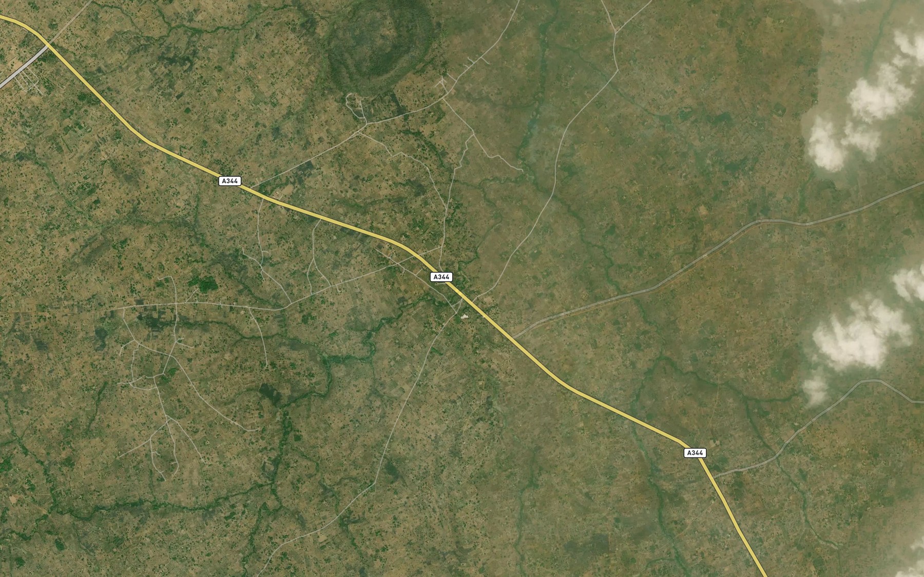 Satellite map of the River Bar