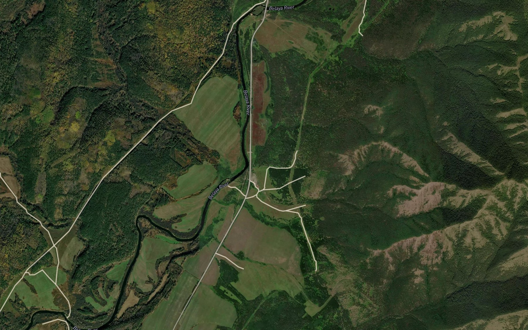 Satellite map of the Bol'shoy Avlu