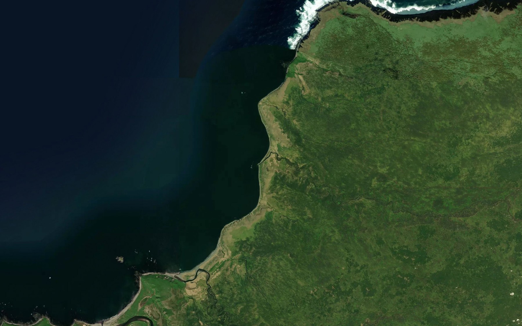 Satellite map of the Aktivnyy