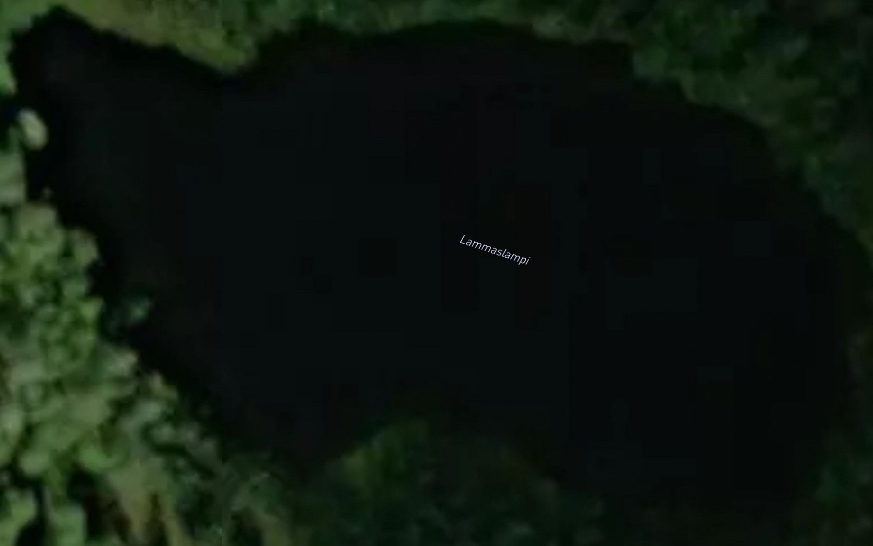 Satellite map of the Lammaslampi