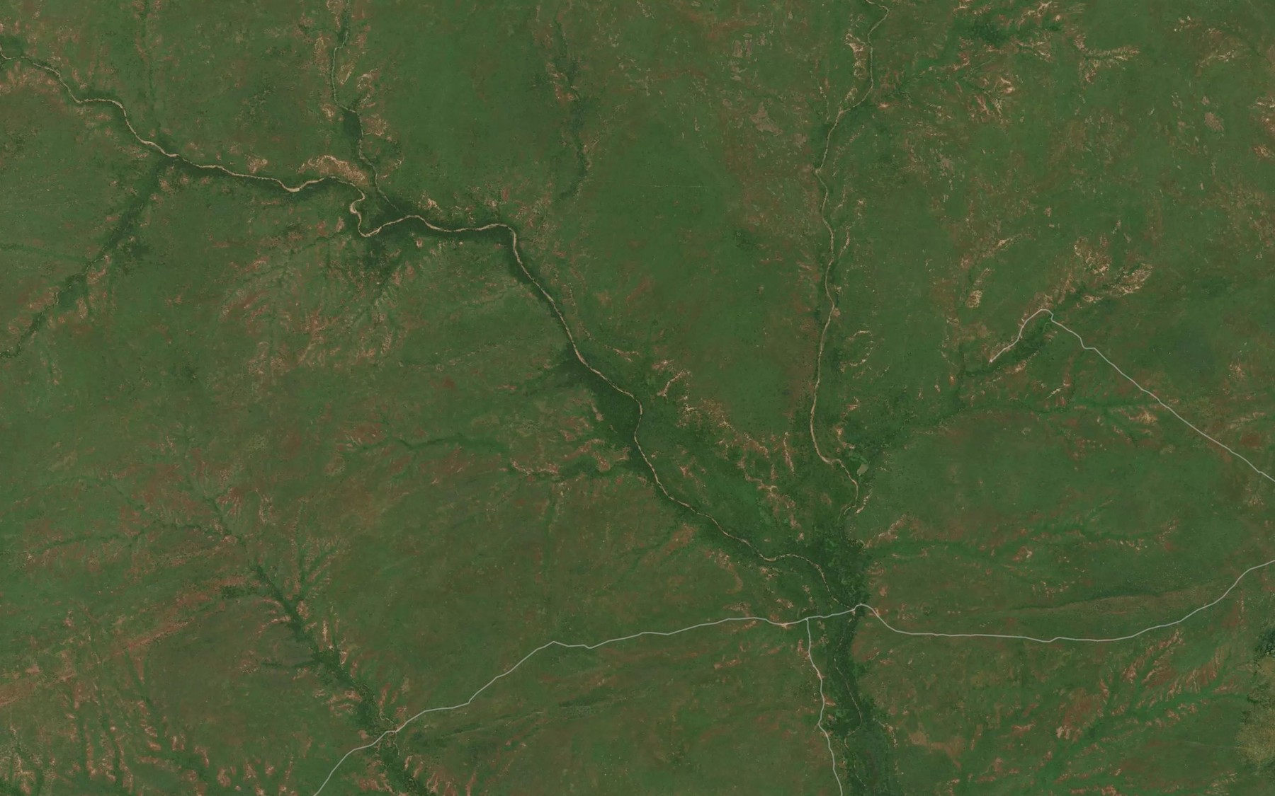 Satellite map of the Kogotiani