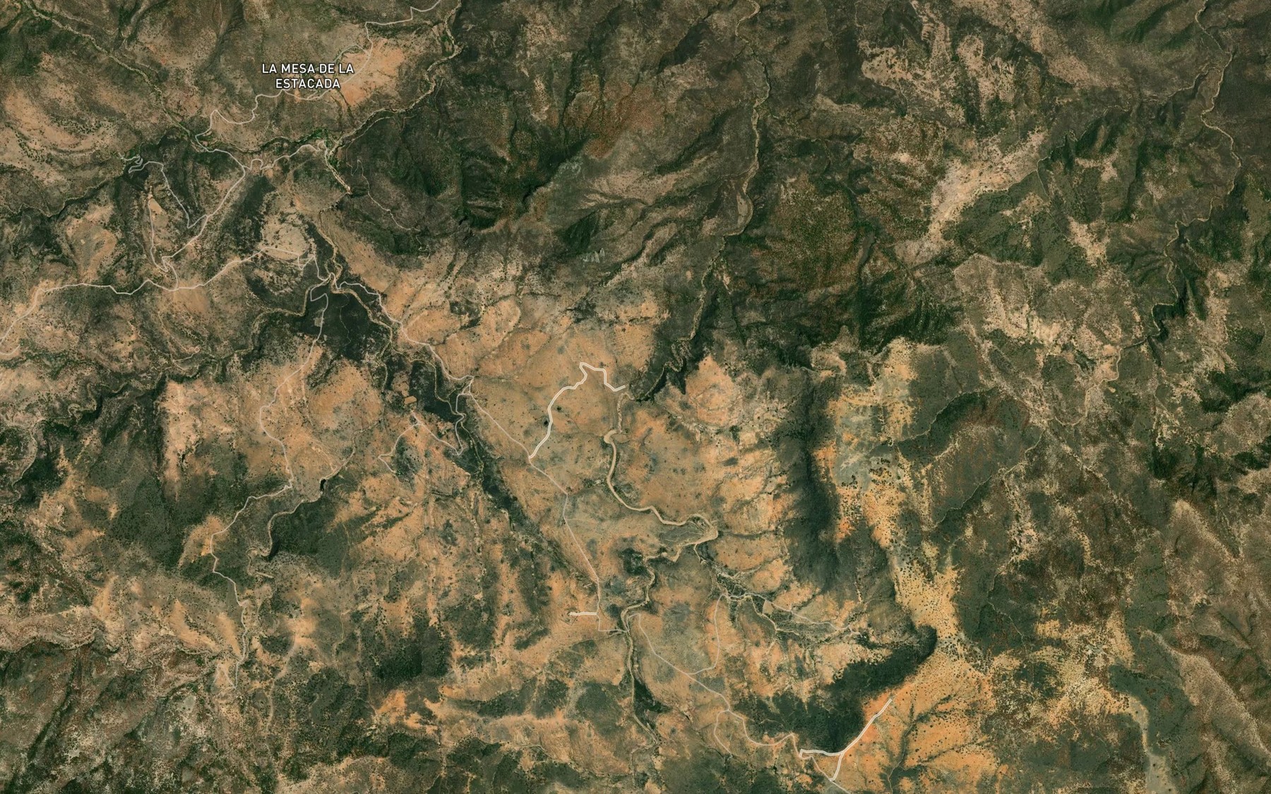 Satellite map of the Salto Macuala