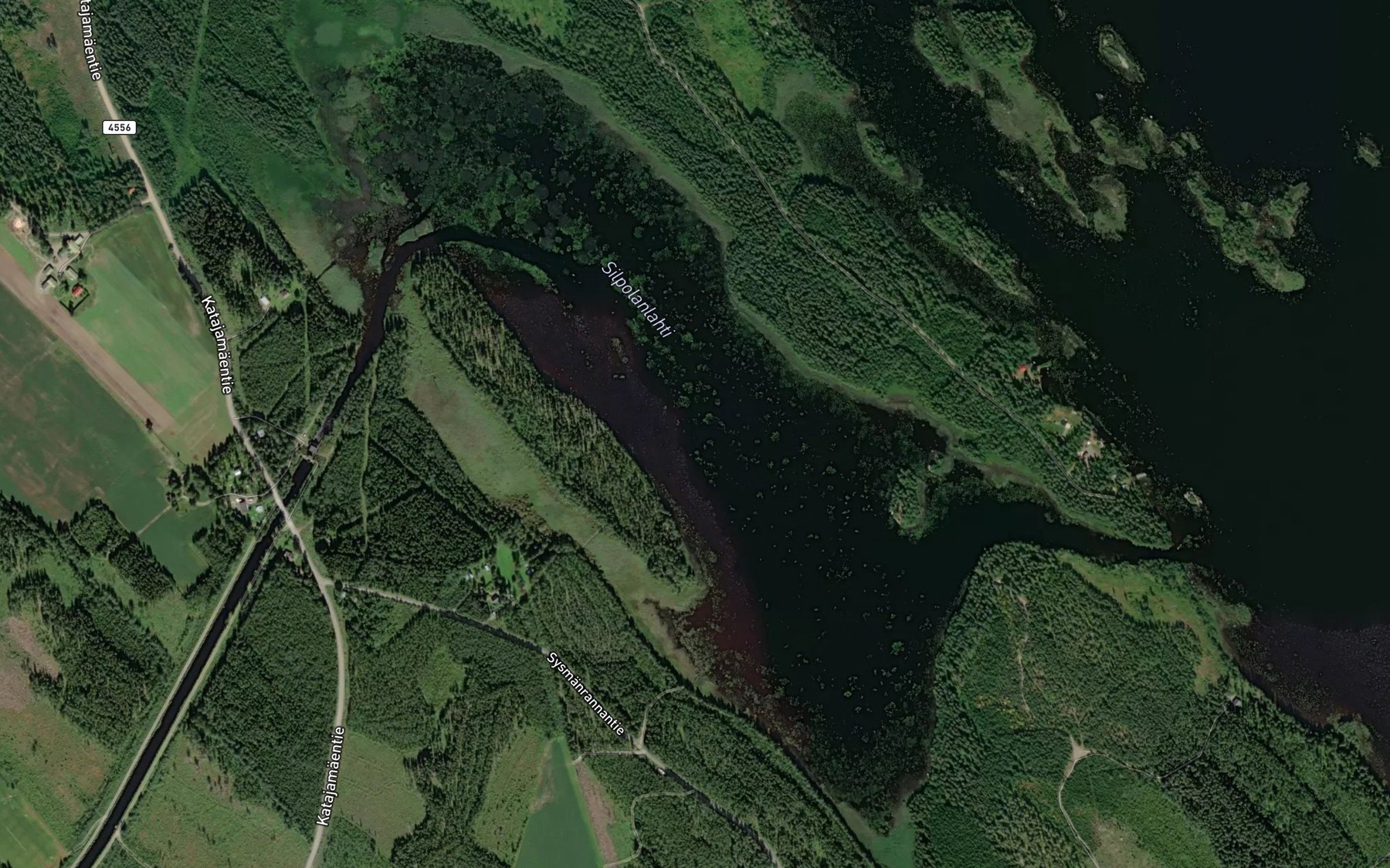 Satellite map of the Silpolanlahti
