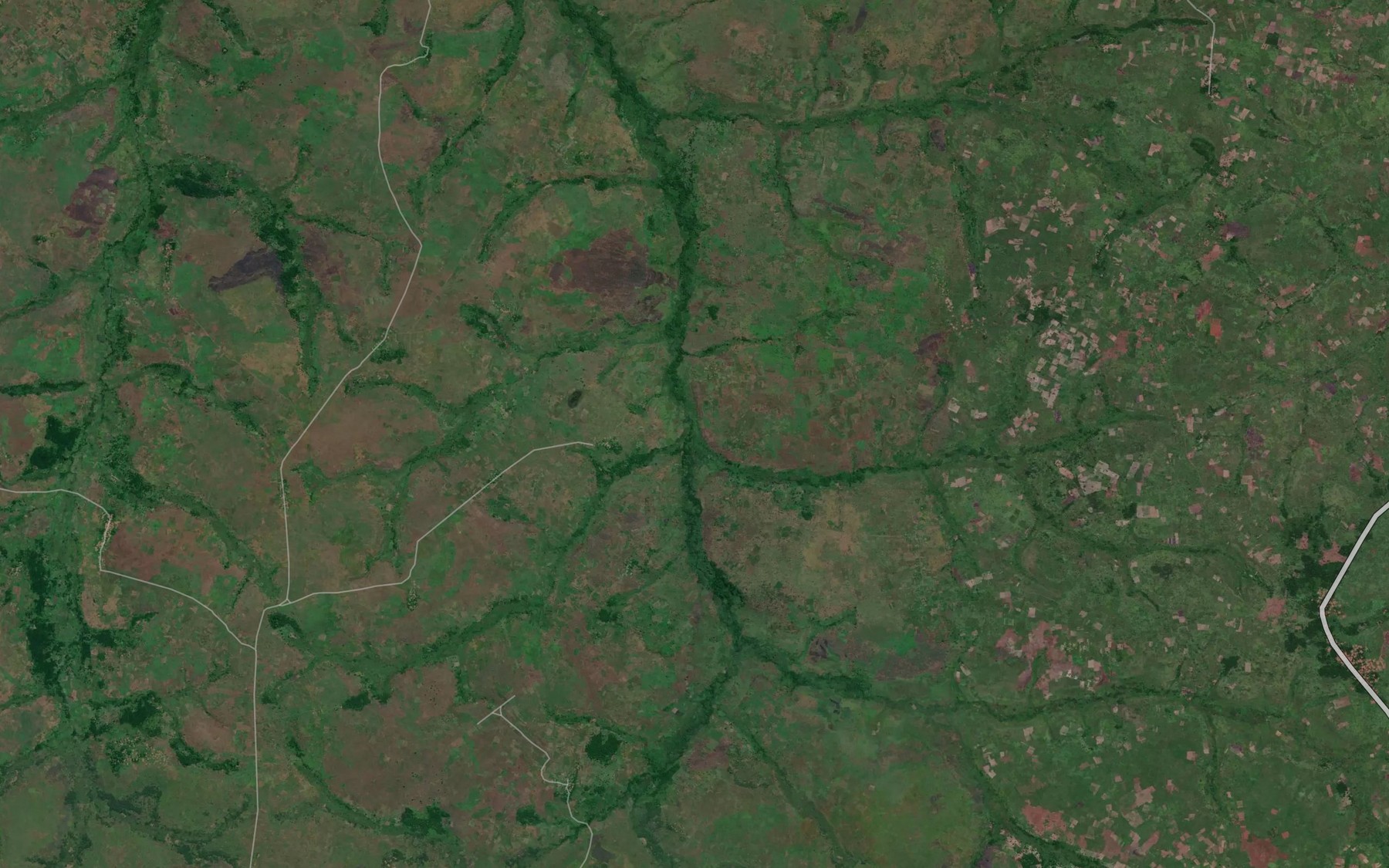 Satellite map of the Mungu