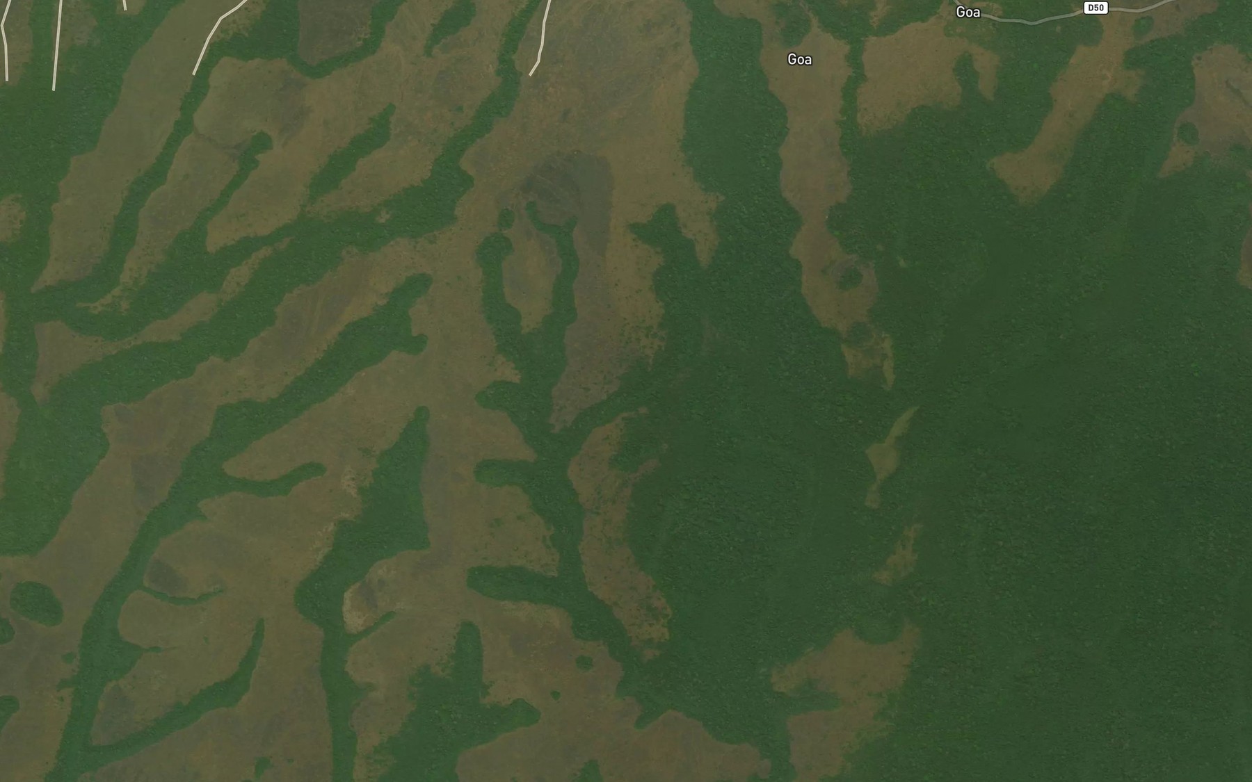 Satellite map of the Megoumbi