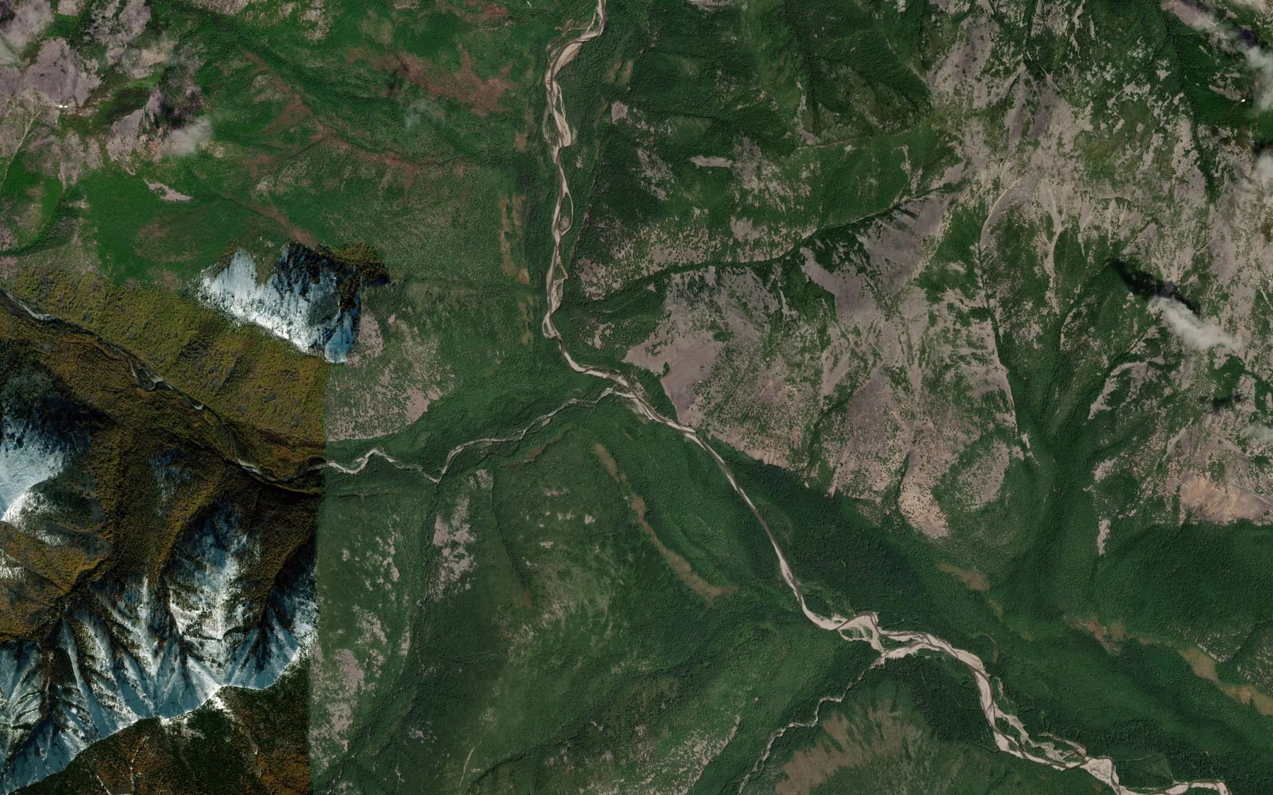 Satellite map of the Kirankan-Makit