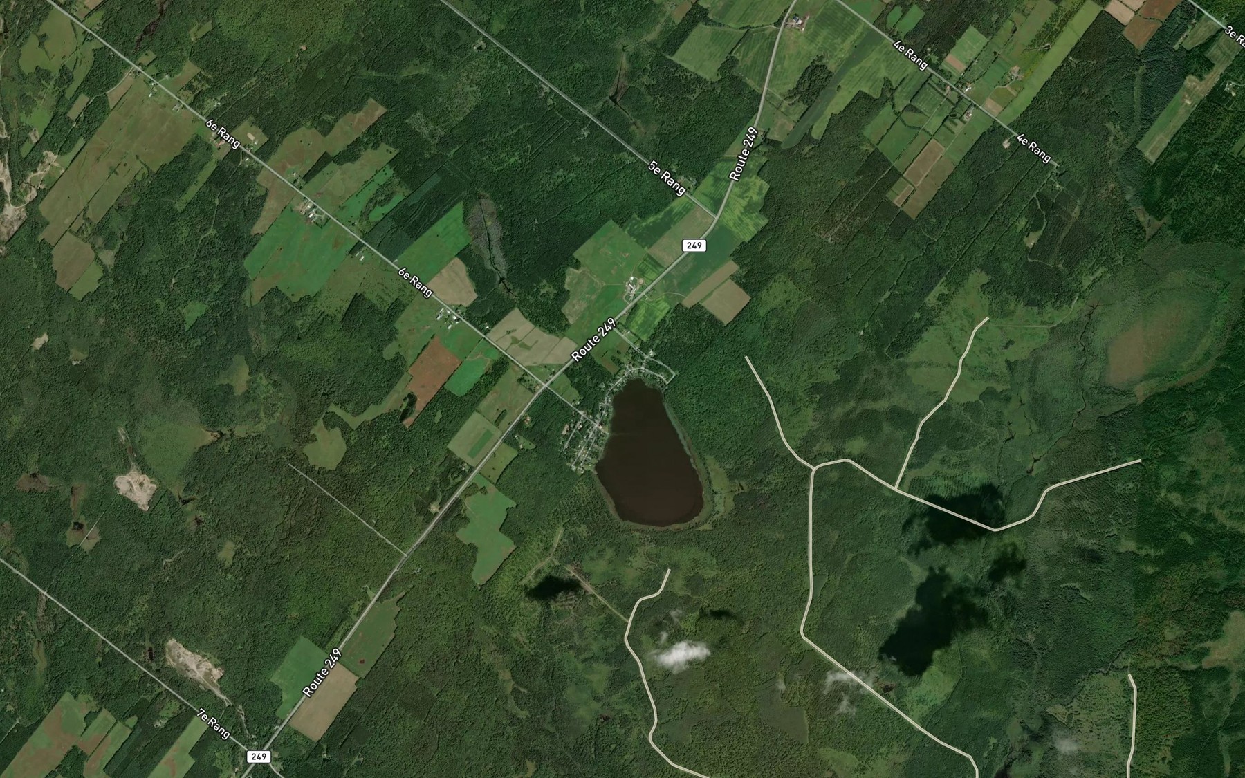 Satellite map of the Cours d'eau Connolly