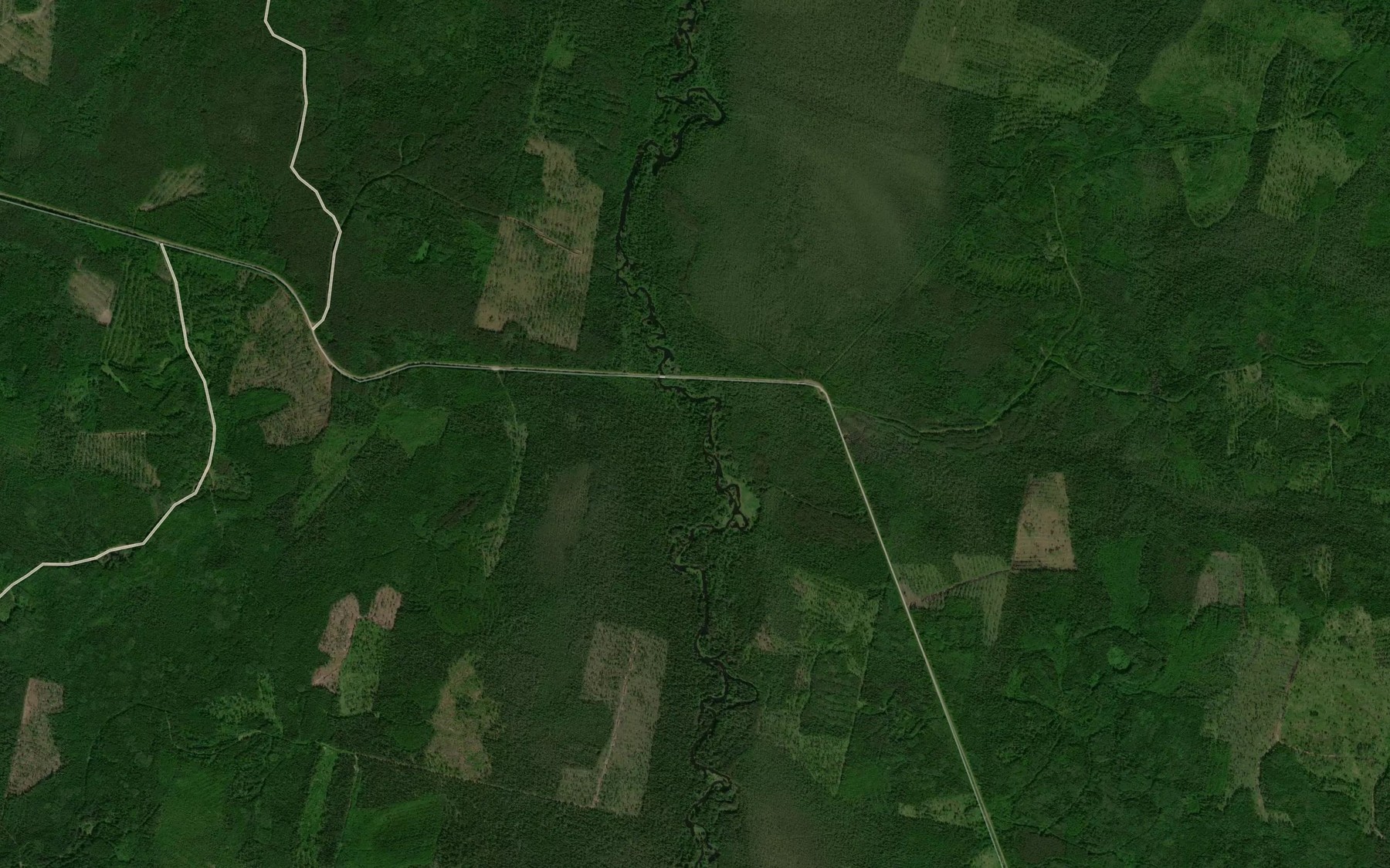 Satellite map of the Izshor