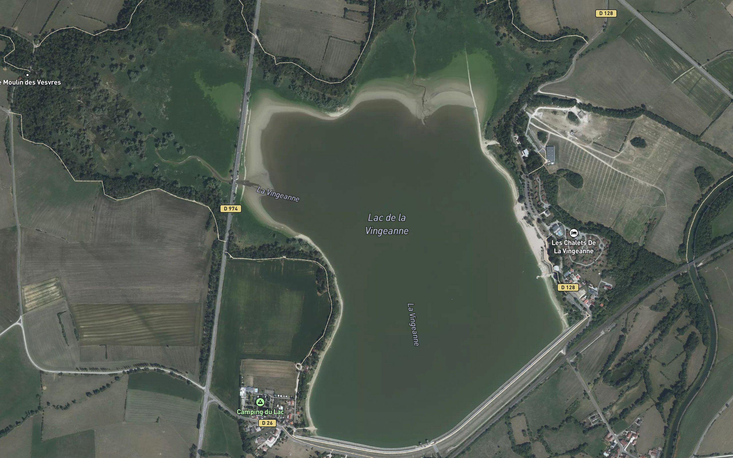 Reservoir de Villegusien