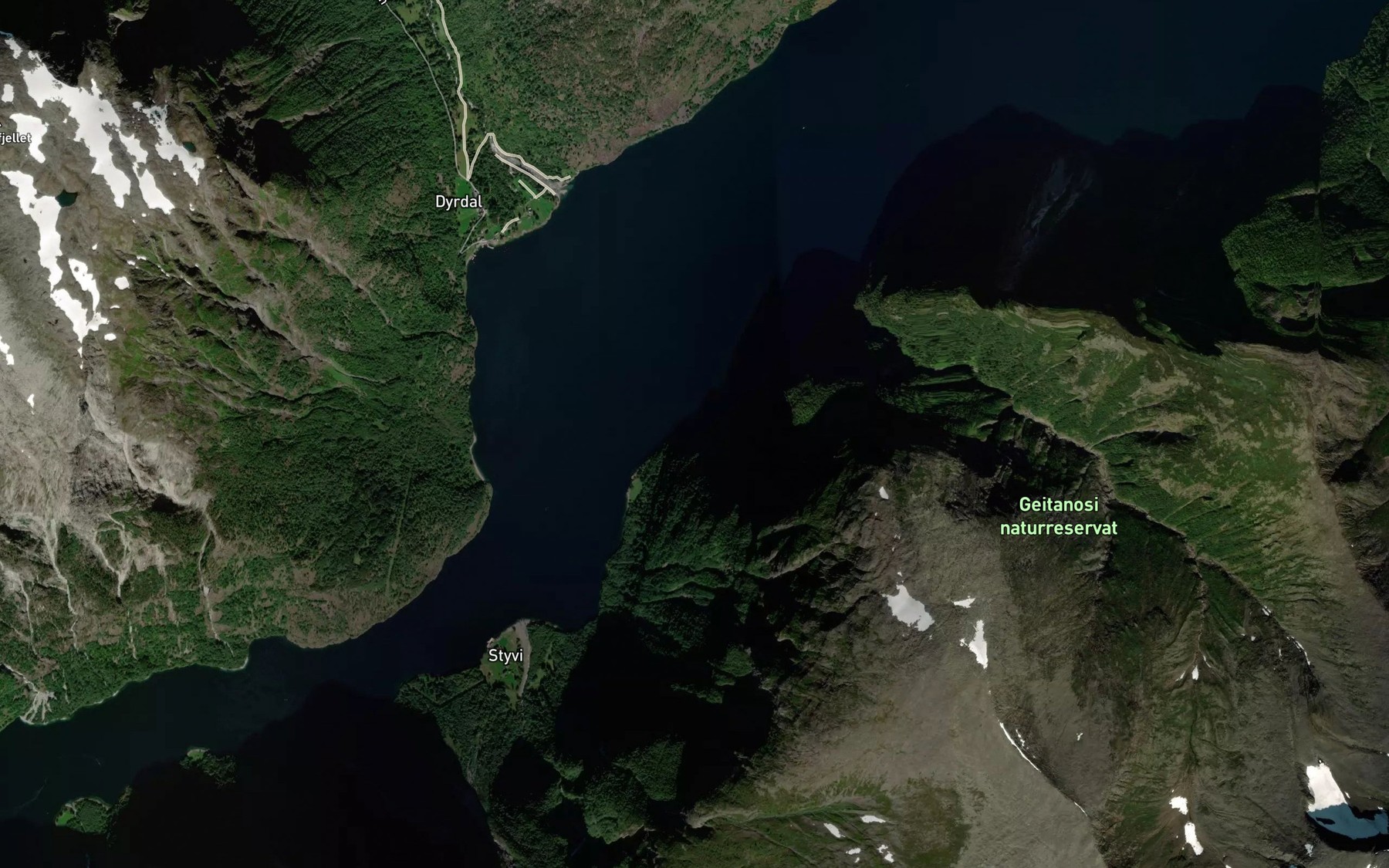 Satellite map of the Solaloysa