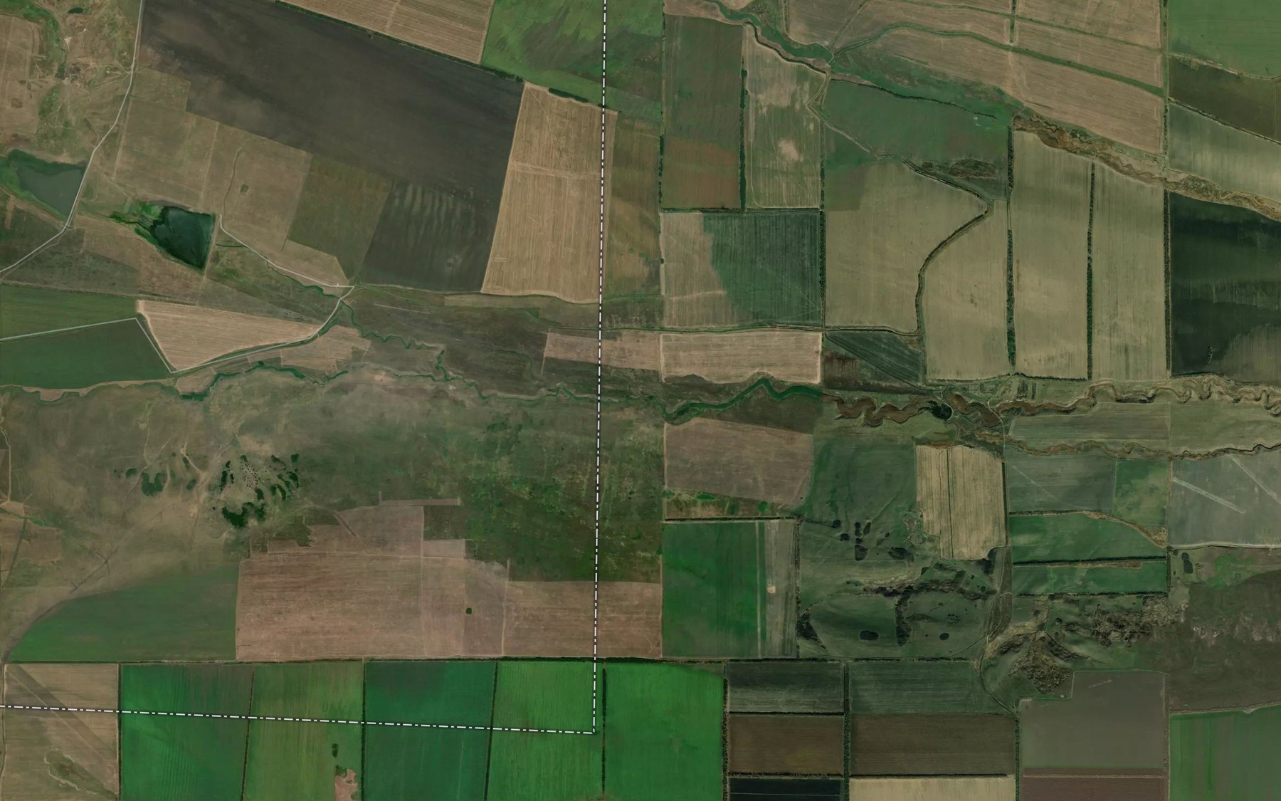 Satellite map of the Balka Shirokaya