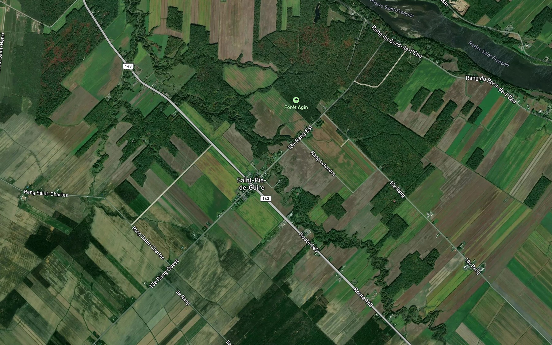 Satellite map of the Cours d'eau Martel