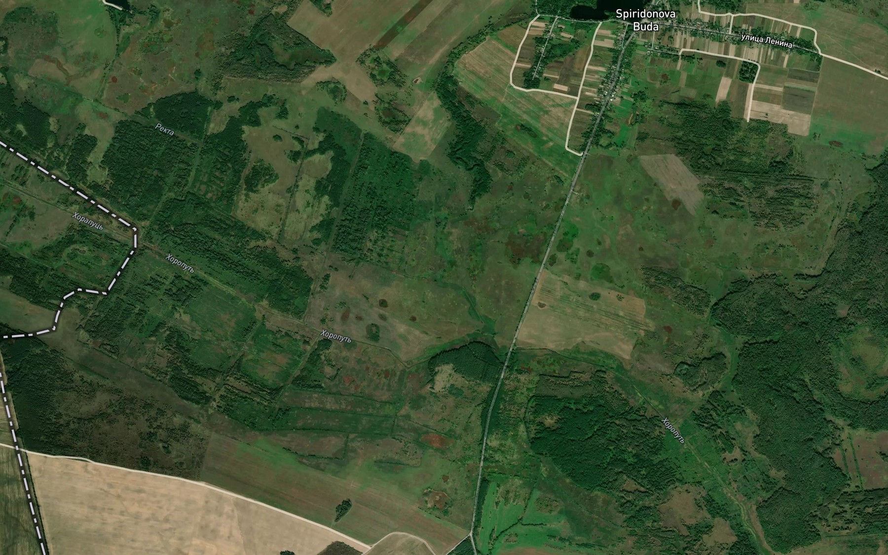Satellite map of the Kriyevka