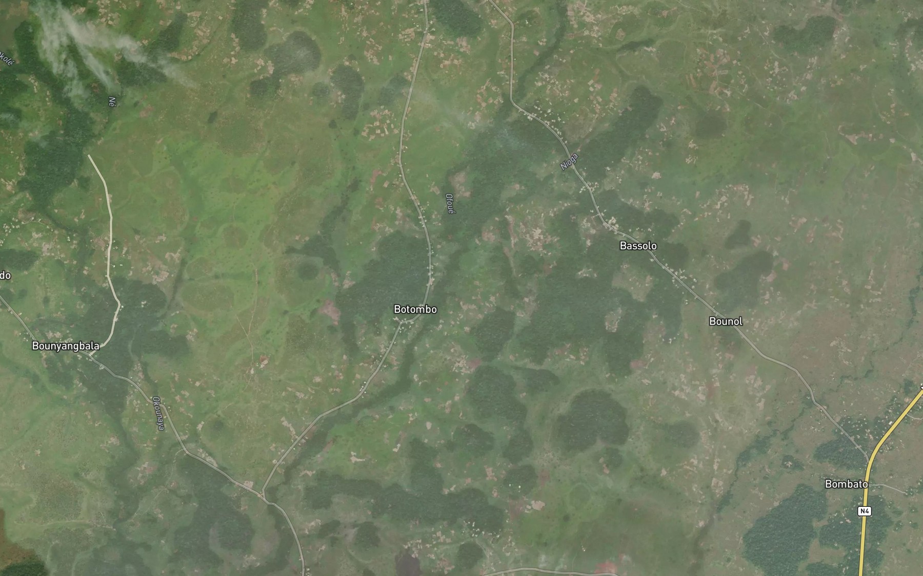 Satellite map of the Abema