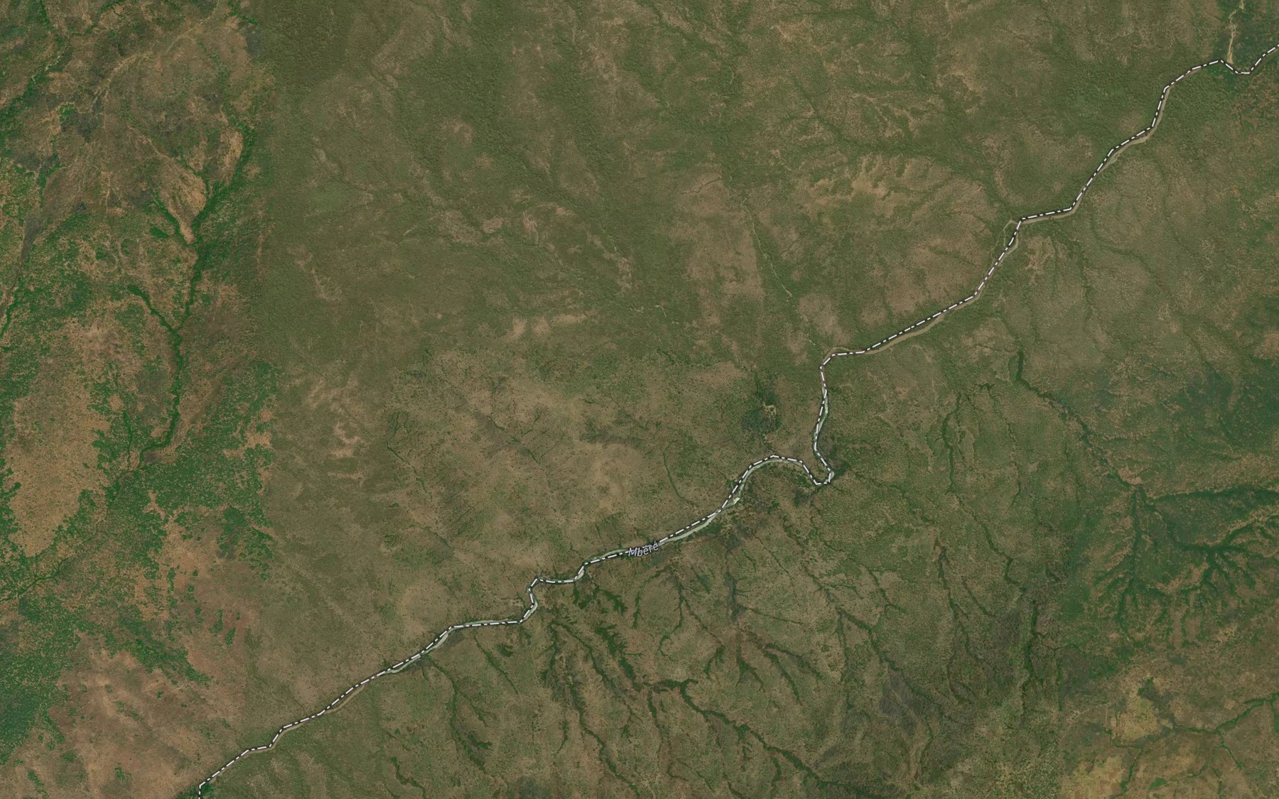 Satellite map of the Sesse