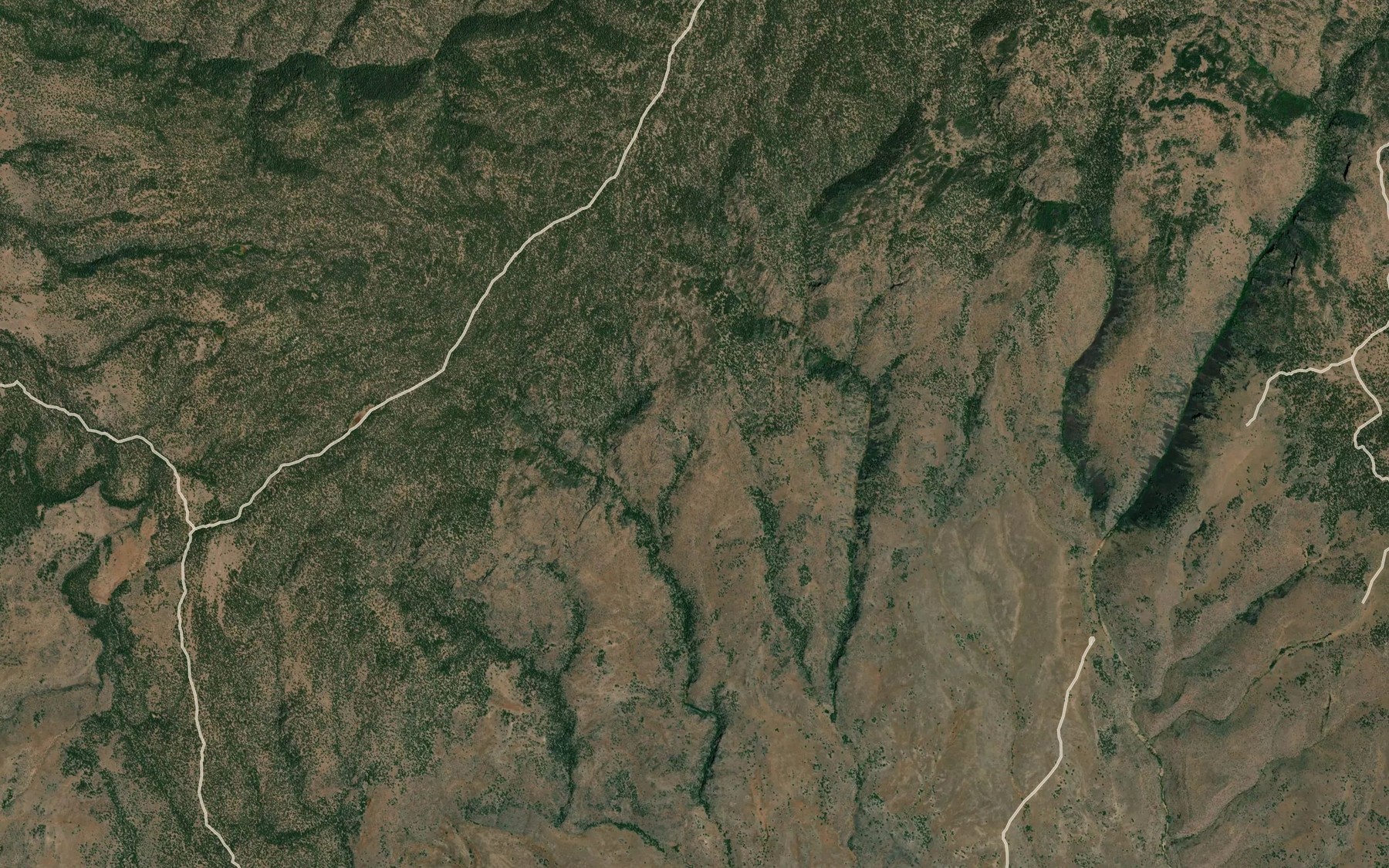 Satellite map of the Buck Spring