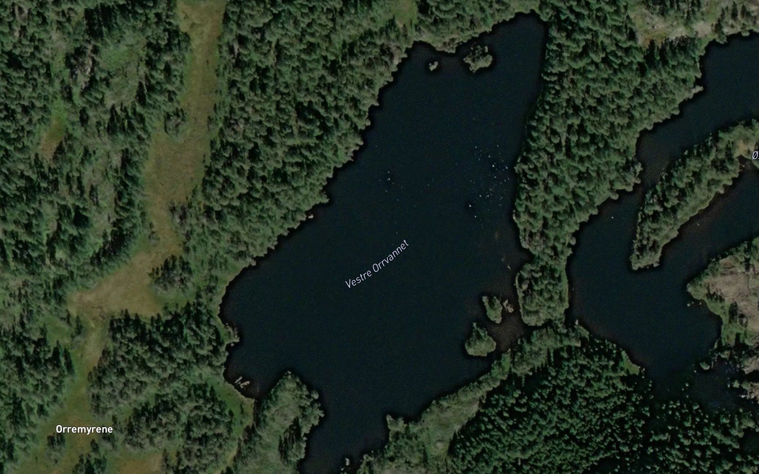 Orrvannet,vestre