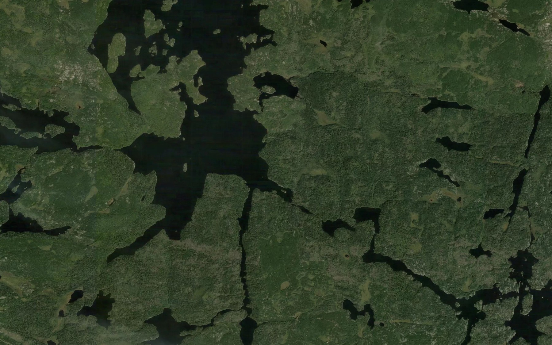 Satellite map of the Empire Creek