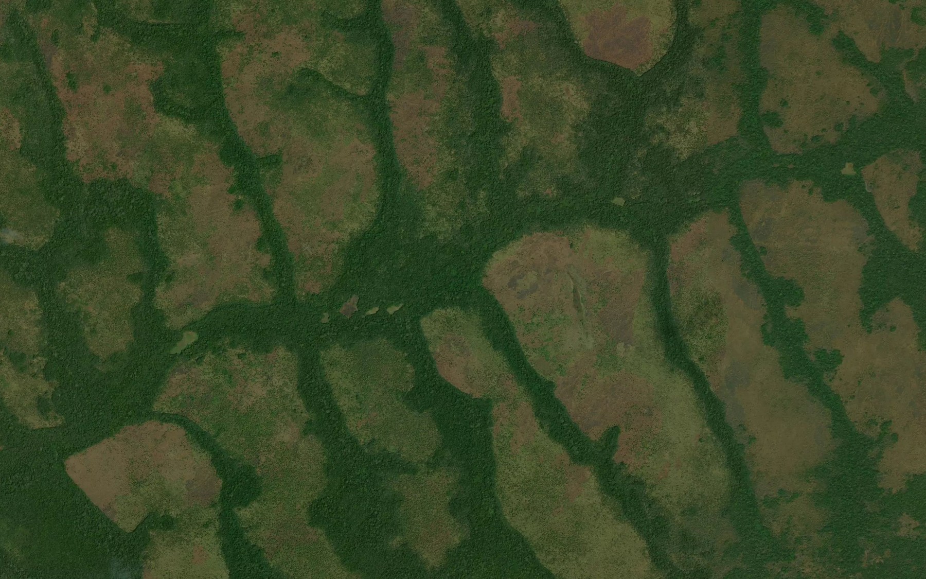 Satellite map of the Miliberu