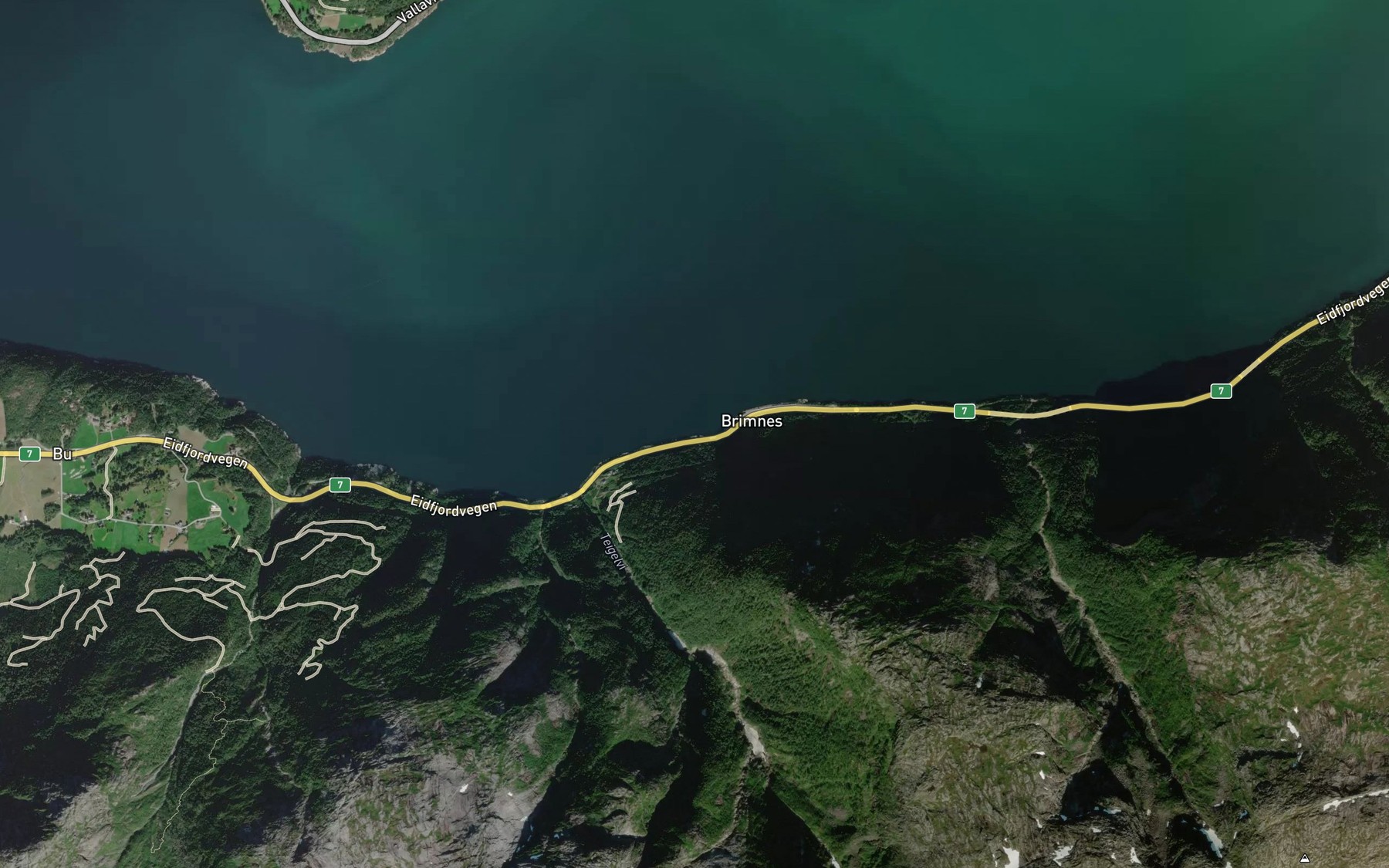 Satellite map of the Aplaviki
