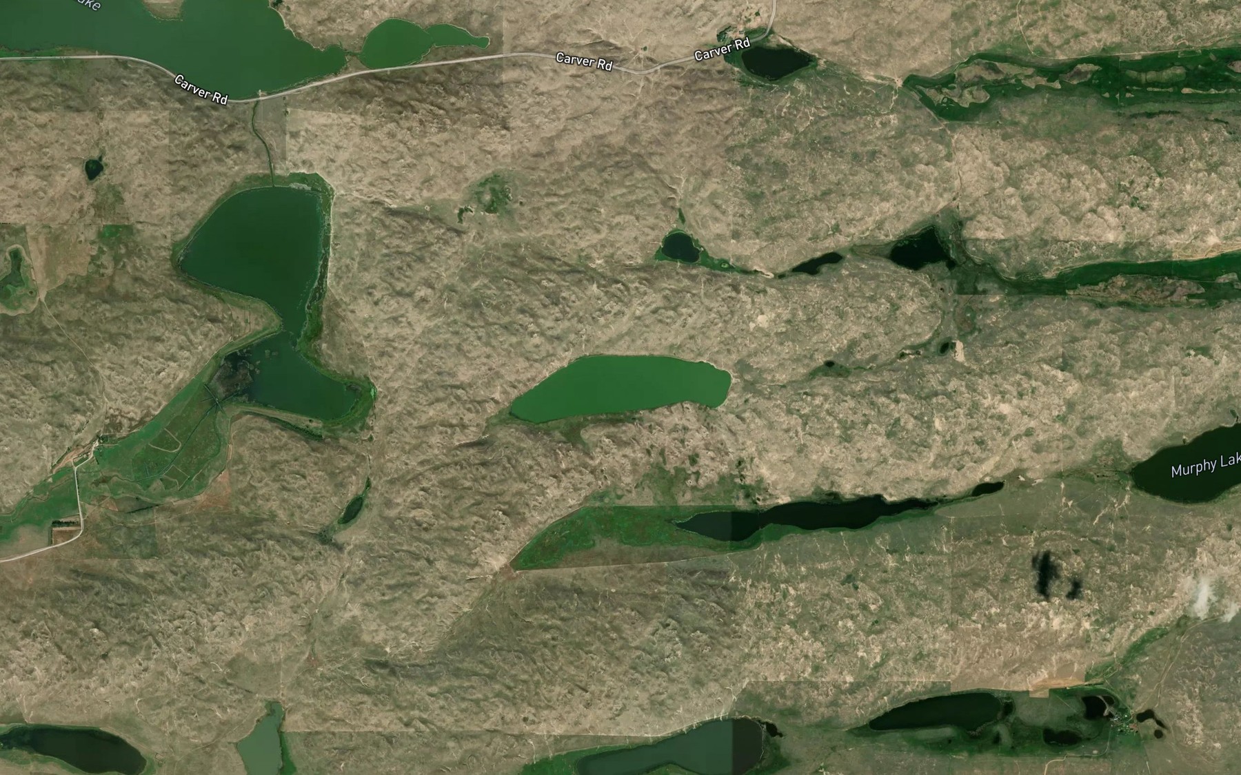 Satellite map of the Spring Lake