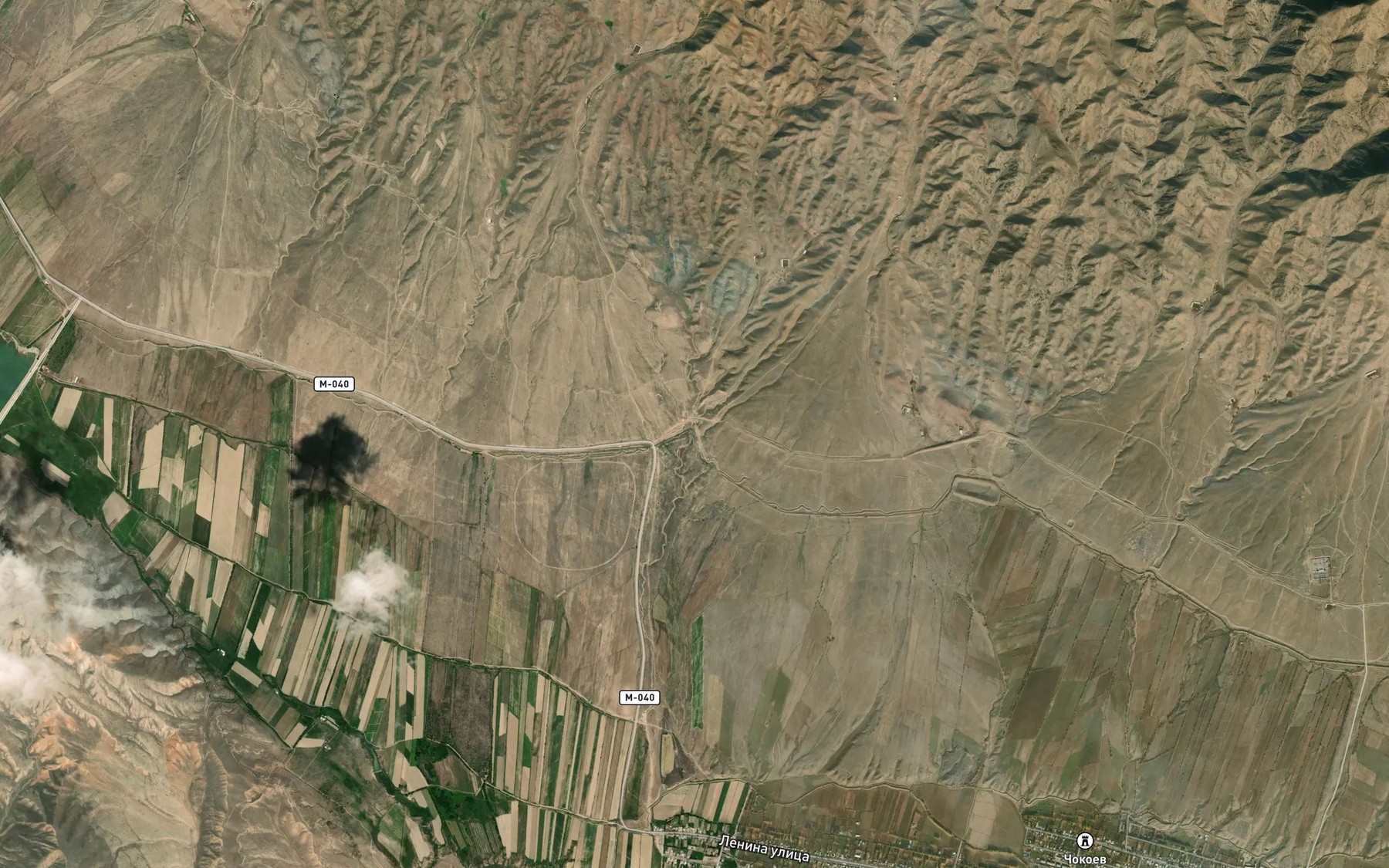 Satellite map of the Kanal Chonaryk