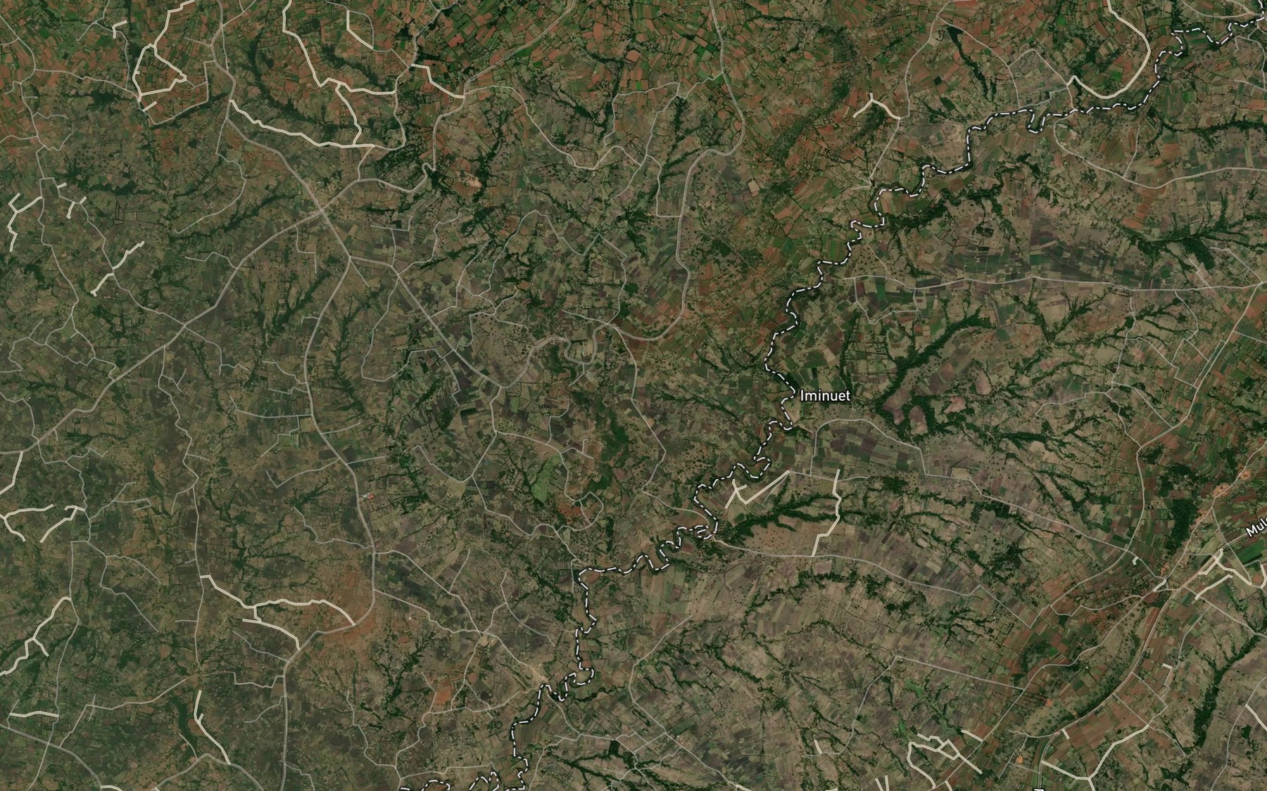 Satellite map of the Injerian