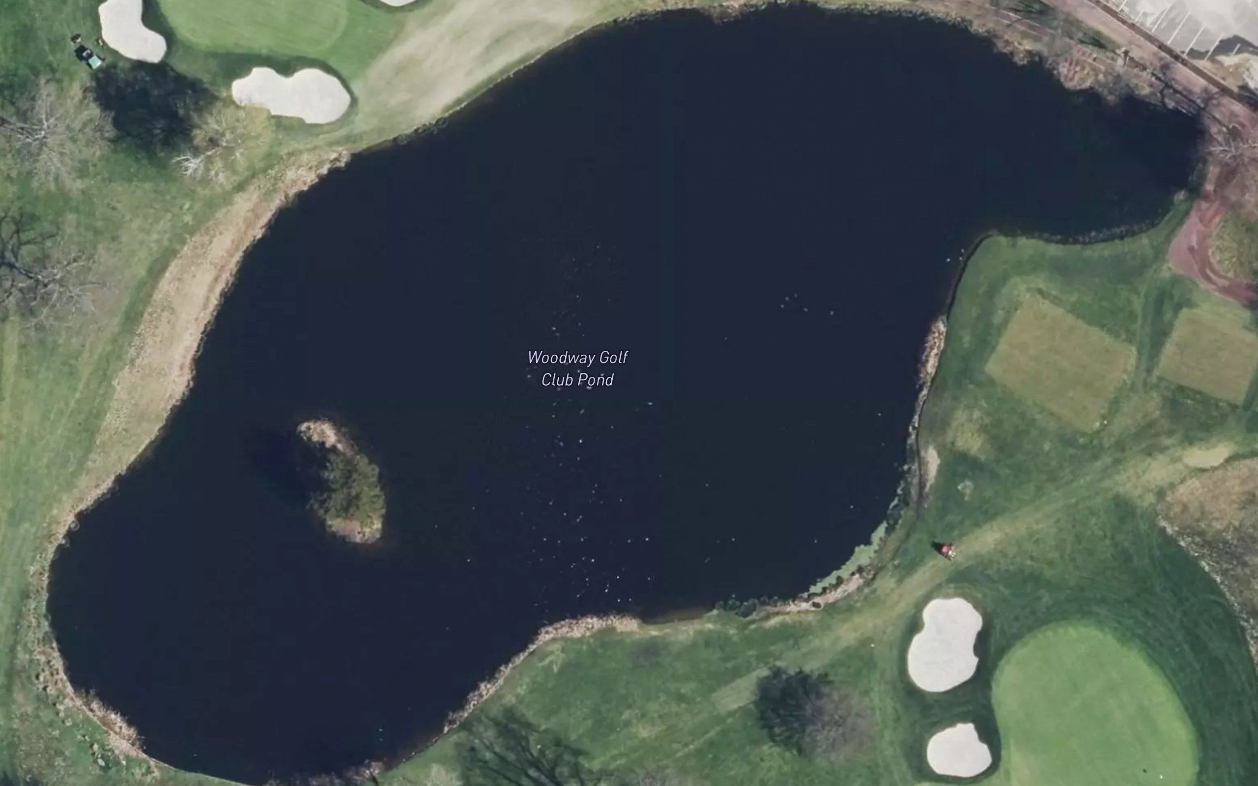 Woodway Golf Club Pond