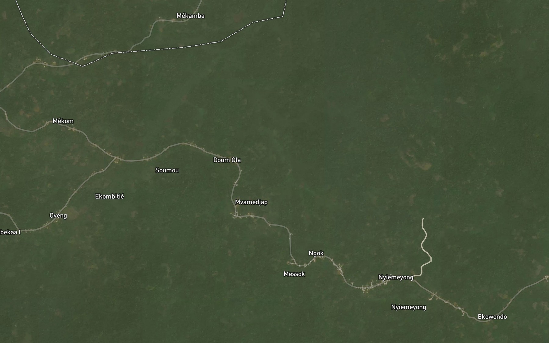 Satellite map of the Solara