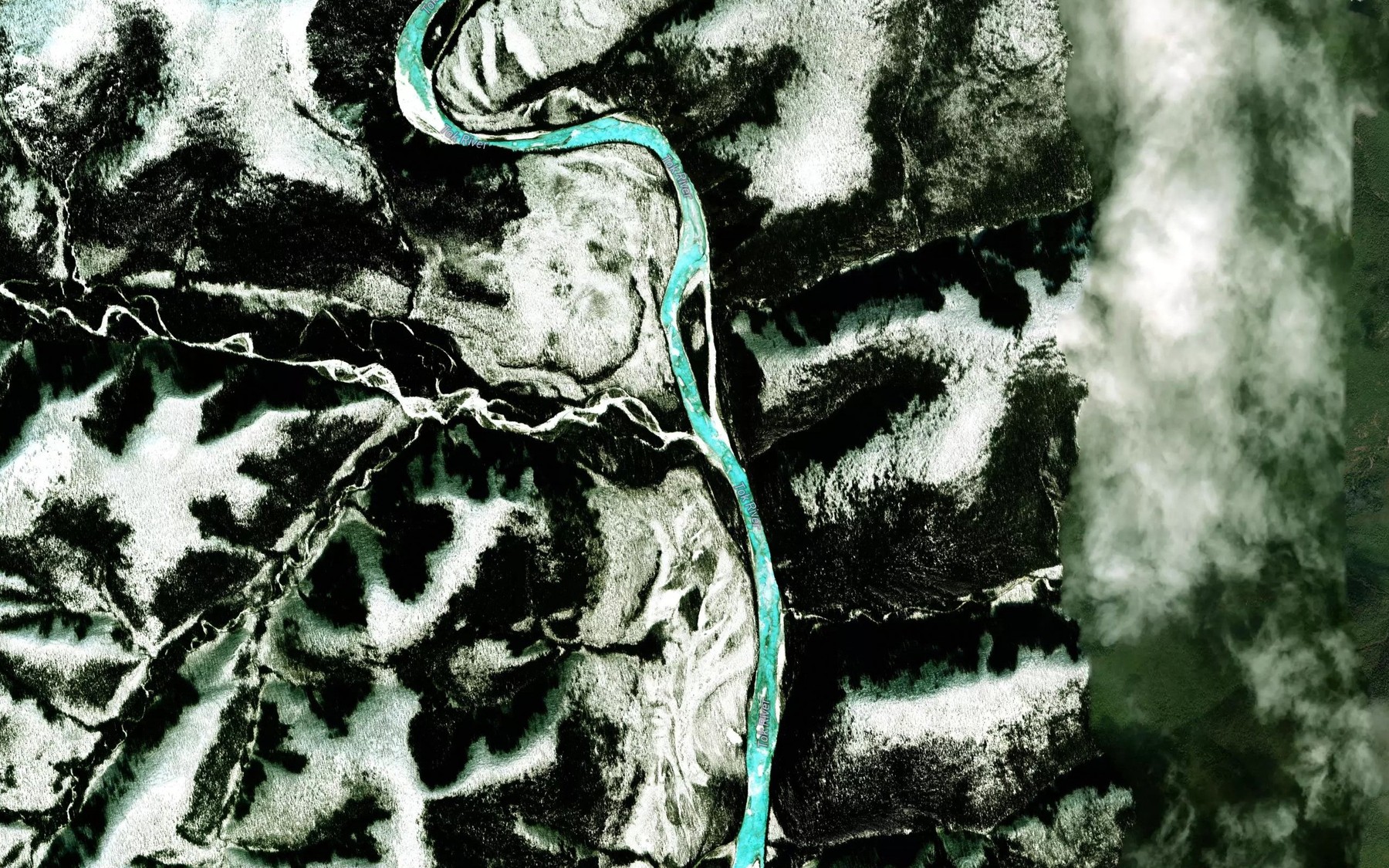 Satellite map of the Agrys