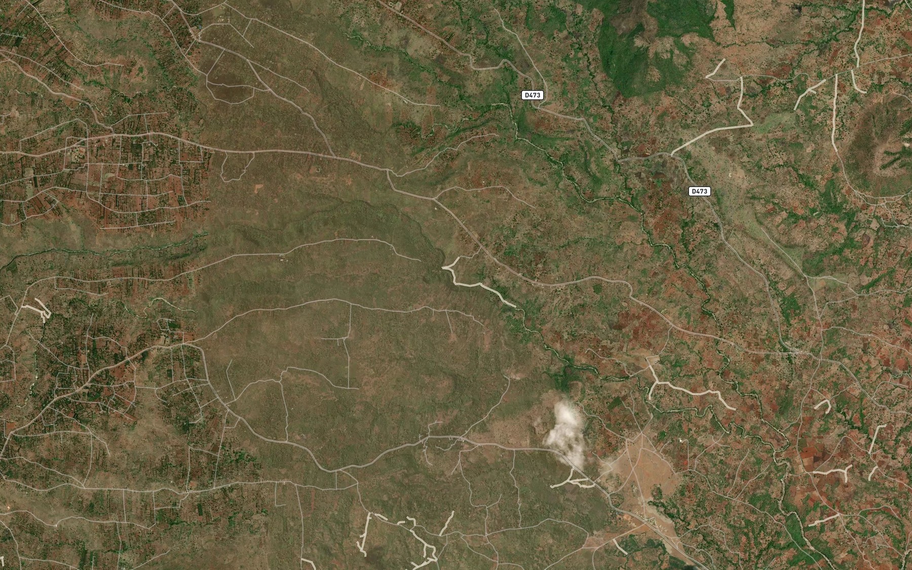 Satellite map of the Nithi