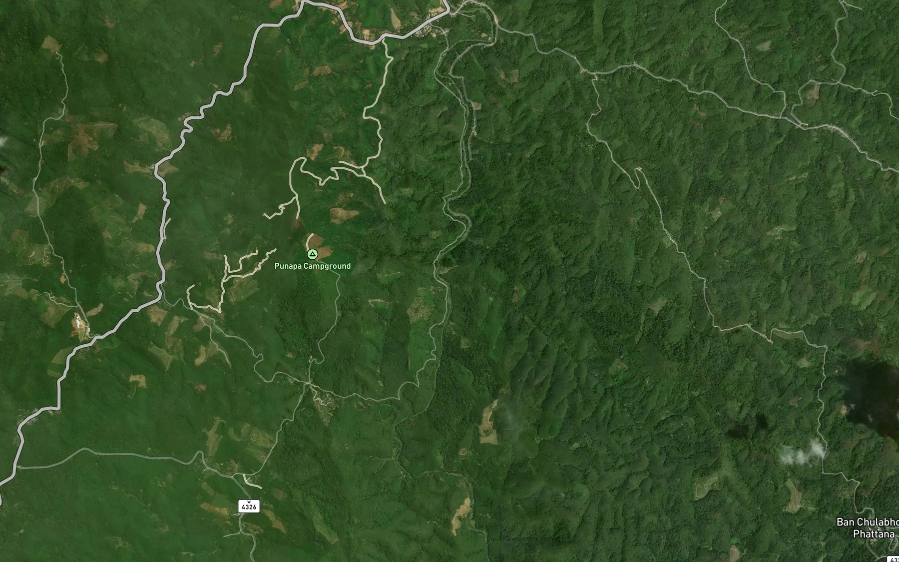 Satellite map of the Khlong Phrik
