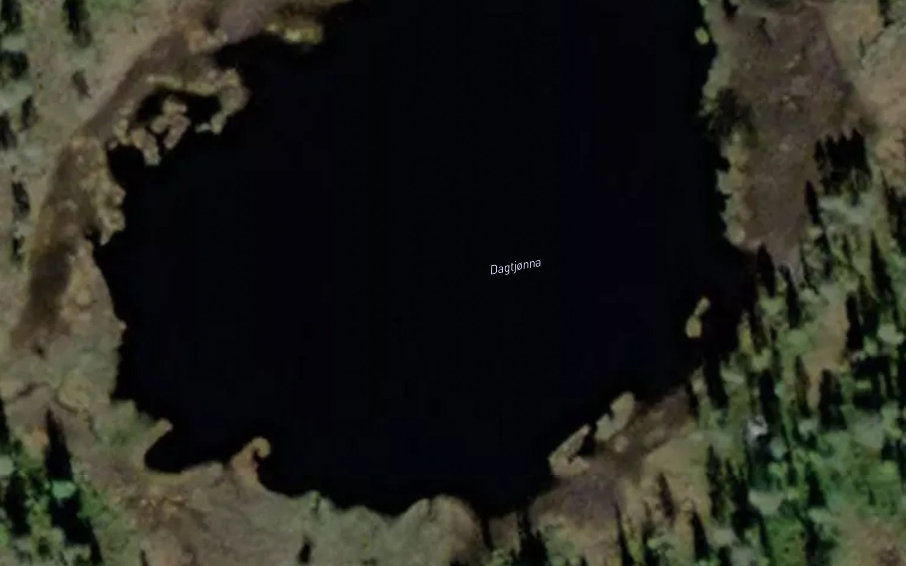 Satellite map of the Dagtjonna