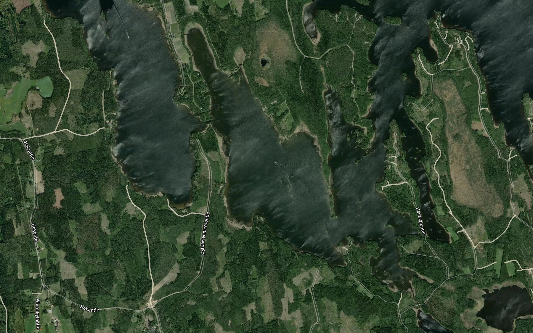 Satellite map of the Kotkainen