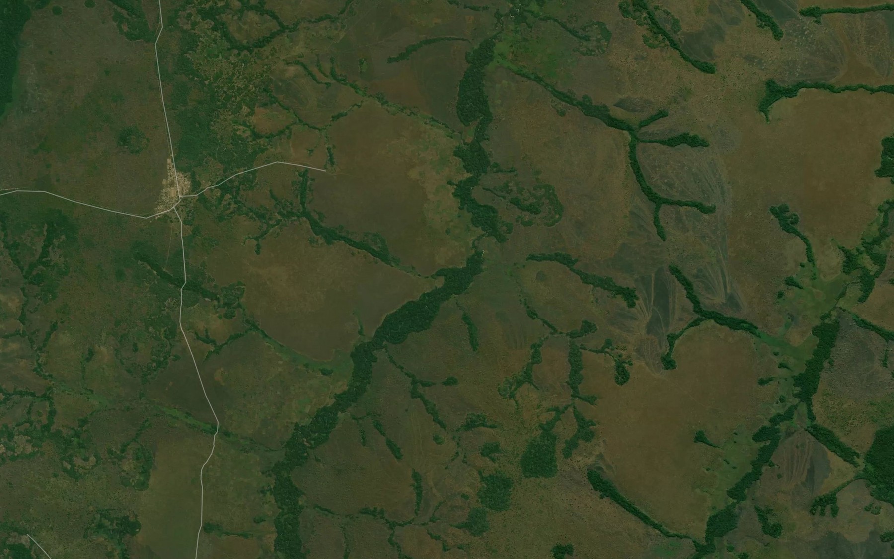 Satellite map of the Kasanga