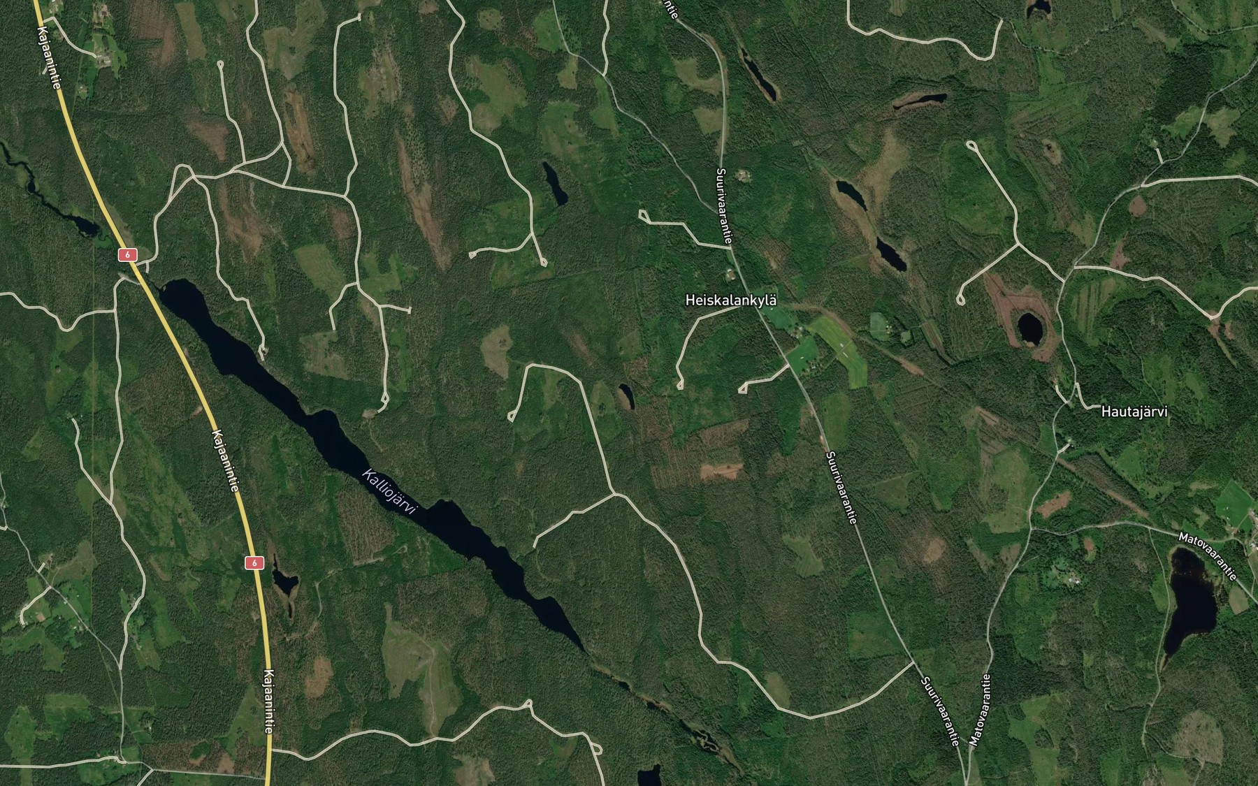Satellite map of the Likolampi