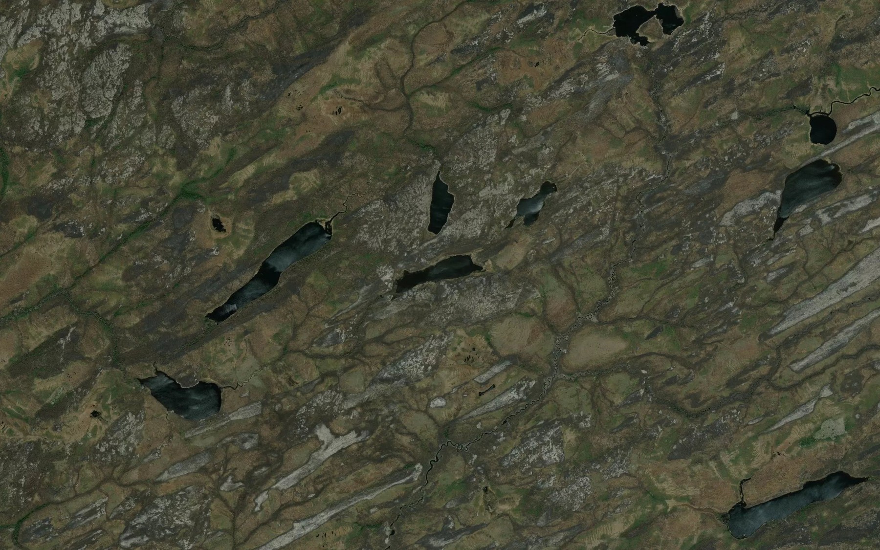 Satellite map of the Lac Nischimey Kastech