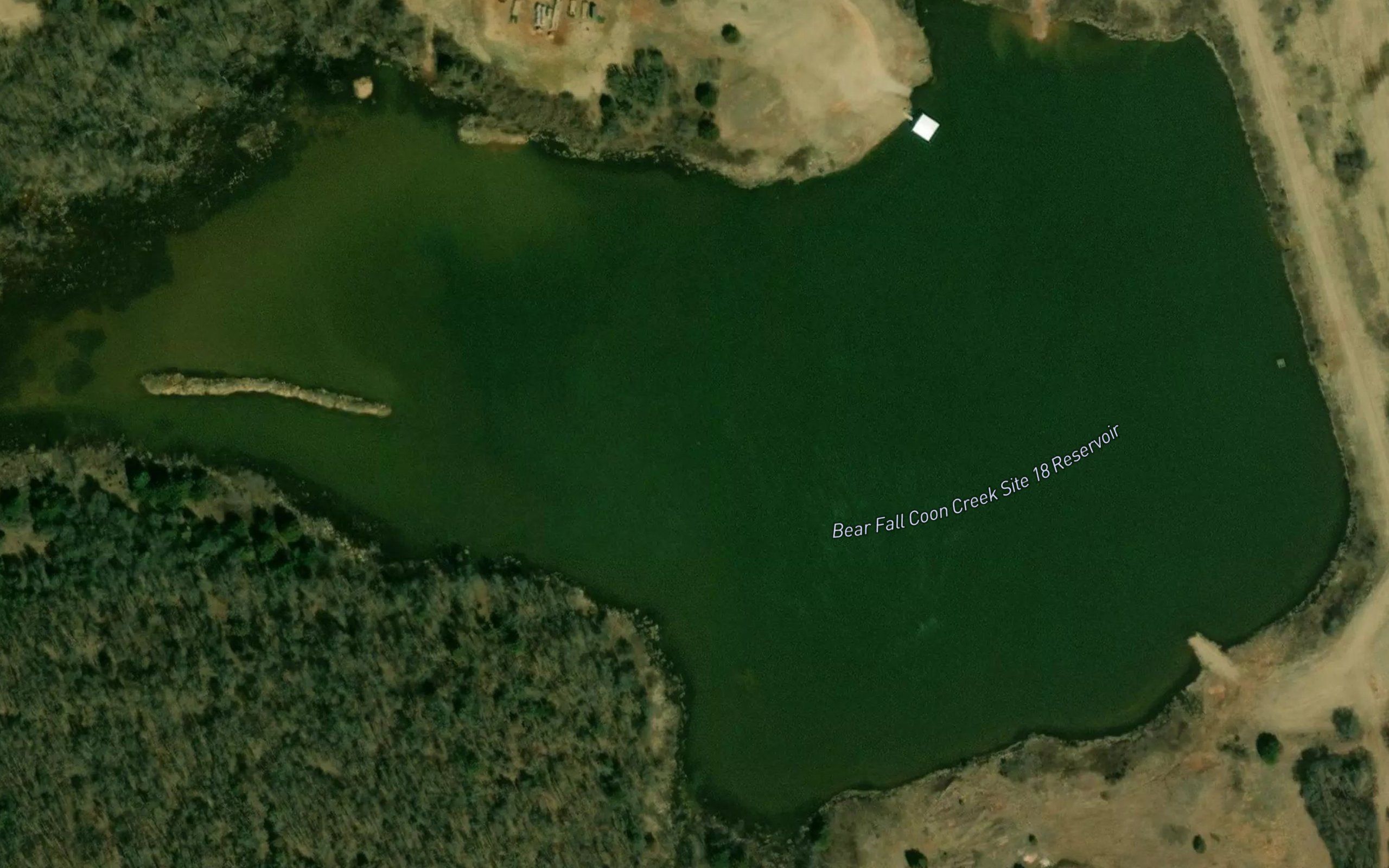Bear Fall Coon Creek Site 18 Reservoir