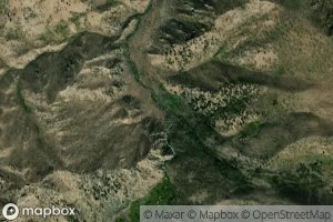 Satellite map of the Bear Lake Creek