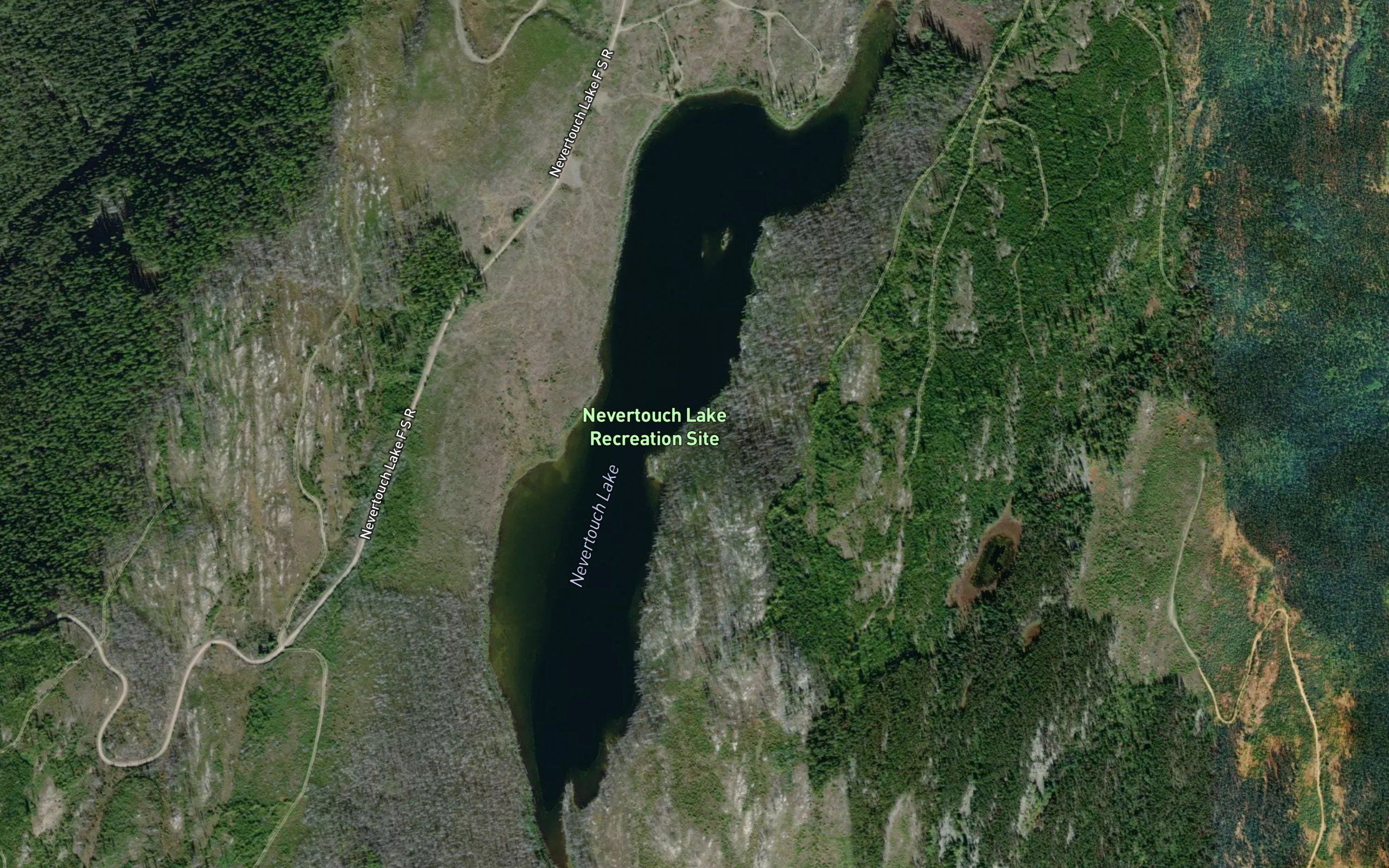 Nevertouch Lake